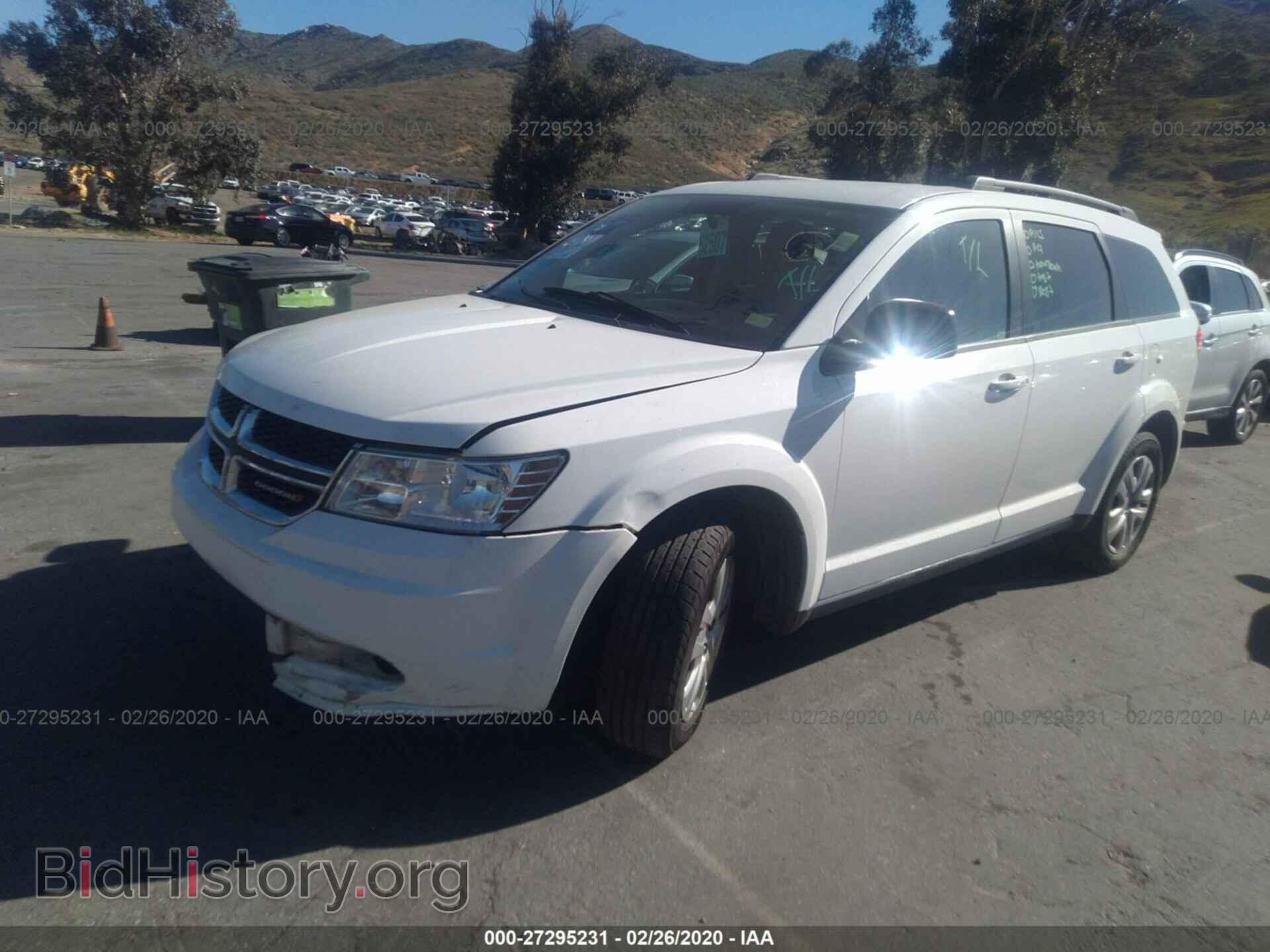 2016 DODGE JOURNEY - VIN: 3C4PDCAB6GT114764 - Фото 2