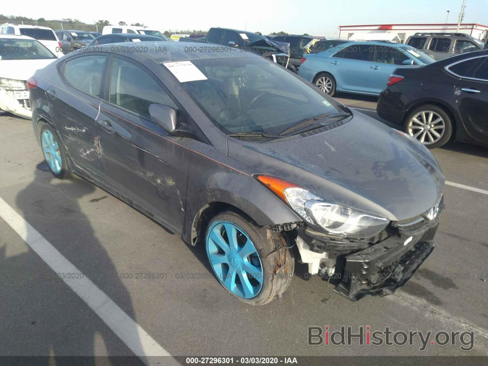 Photo 5NPDH4AE1DH451474 - HYUNDAI ELANTRA 2013