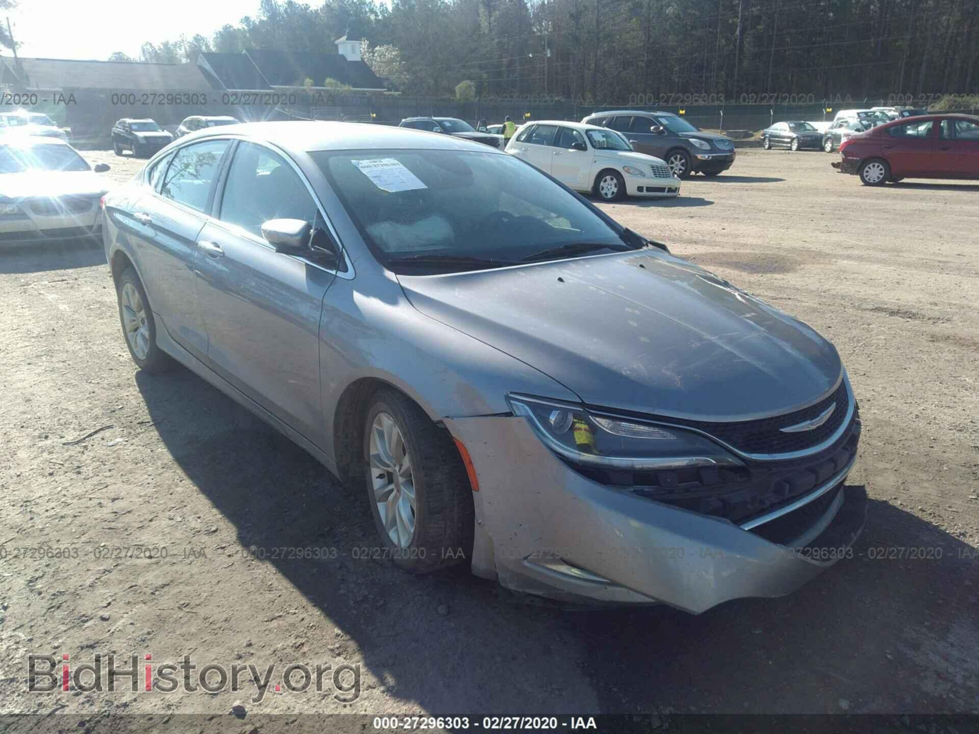 Photo 1C3CCCCB3FN525184 - CHRYSLER 200 2015