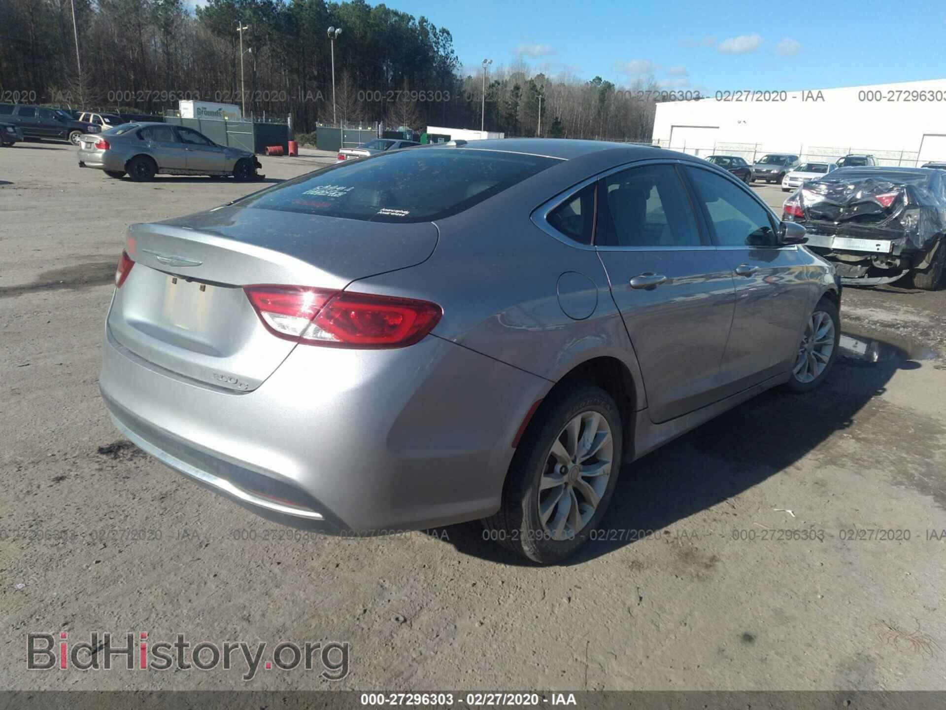 2015 CHRYSLER 200 - VIN: 1C3CCCCB3FN525184 - Photo 4