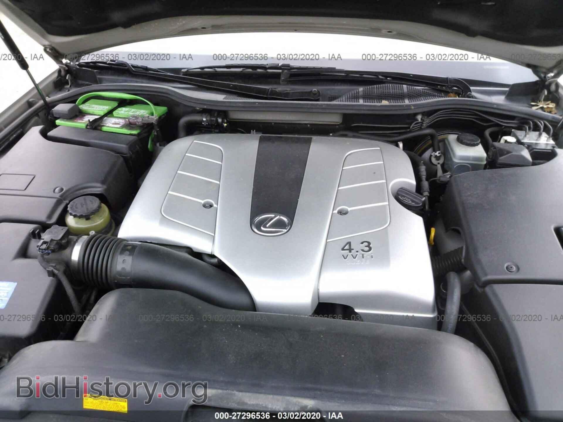 2003 LEXUS LS - VIN: JTHBN30F730107758 - Фото 10
