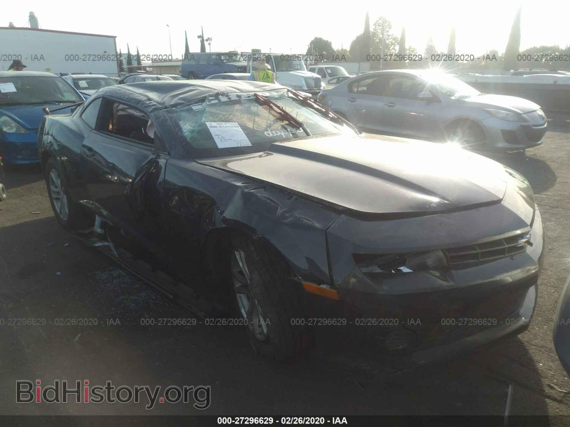 Photo 2G1FA1E35E9188830 - CHEVROLET CAMARO 2014