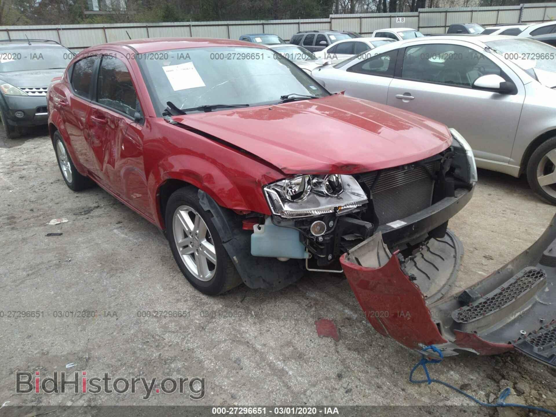Фотография 1C3CDZAG4DN717533 - DODGE AVENGER 2013