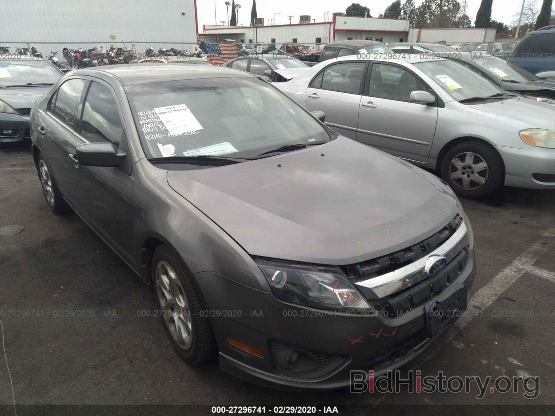 Photo 3FAHP0HA4AR292299 - FORD FUSION 2010