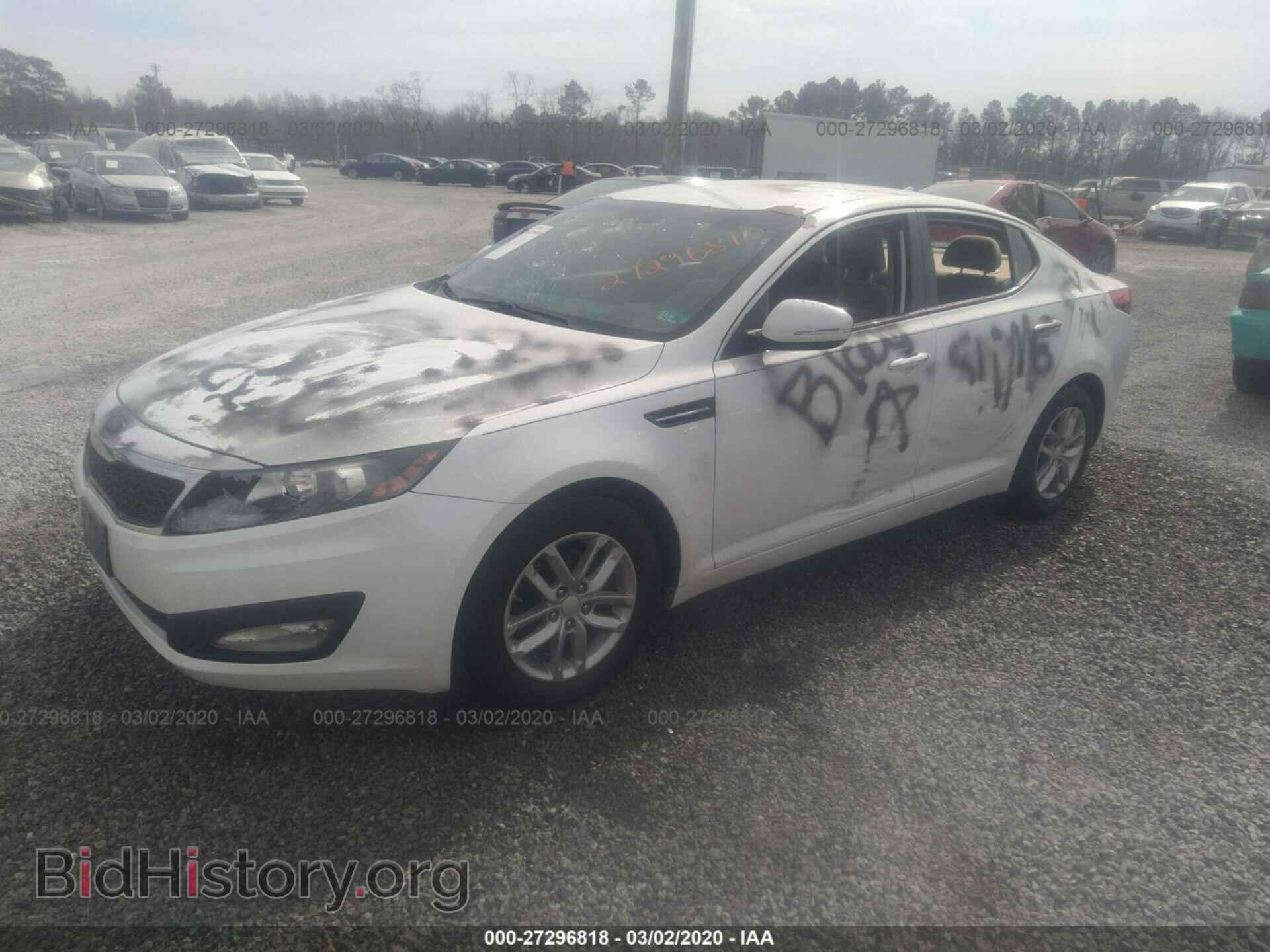2013 KIA OPTIMA - VIN: 5XXGM4A79DG180251 - Photo 2