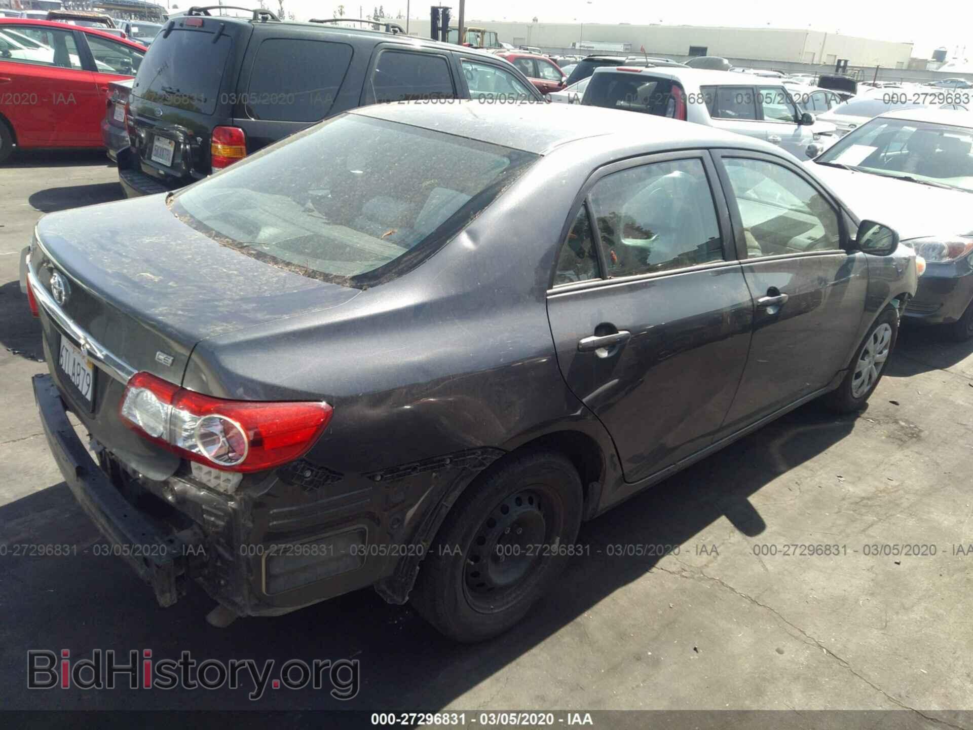 2011 TOYOTA COROLLA - VIN: 2T1BU4EE6BC650209 - Фото 2