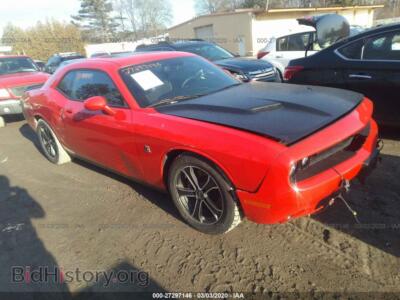 2016 Dodge CHALLENGER R/T Scat Pack, red — VIN 2C3CDZFJ2GH101010, IAAI