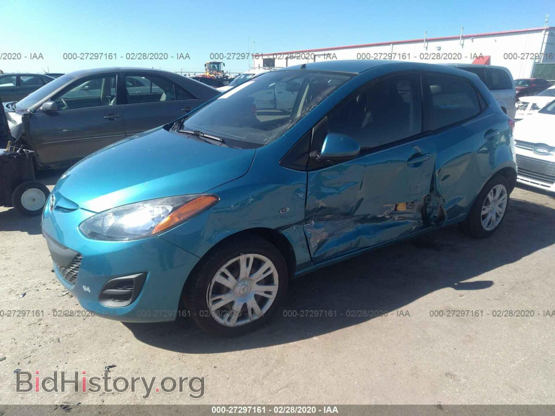 2012 MAZDA MAZDA2 - VIN: JM1DE1KY0C0132899 - Photo 2