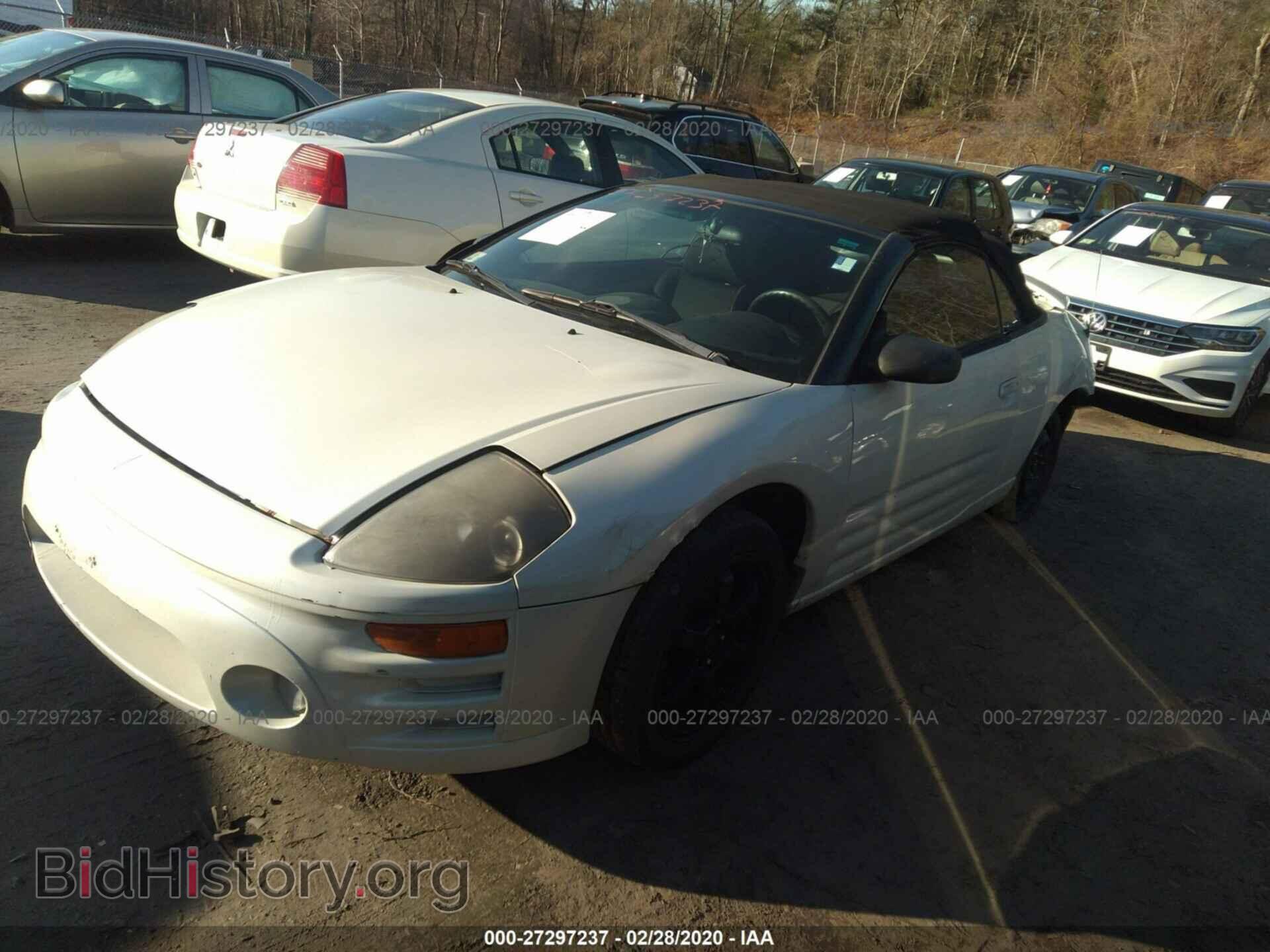 2003 MITSUBISHI ECLIPSE - VIN: 4A3AE45G63E140593 - Photo 2