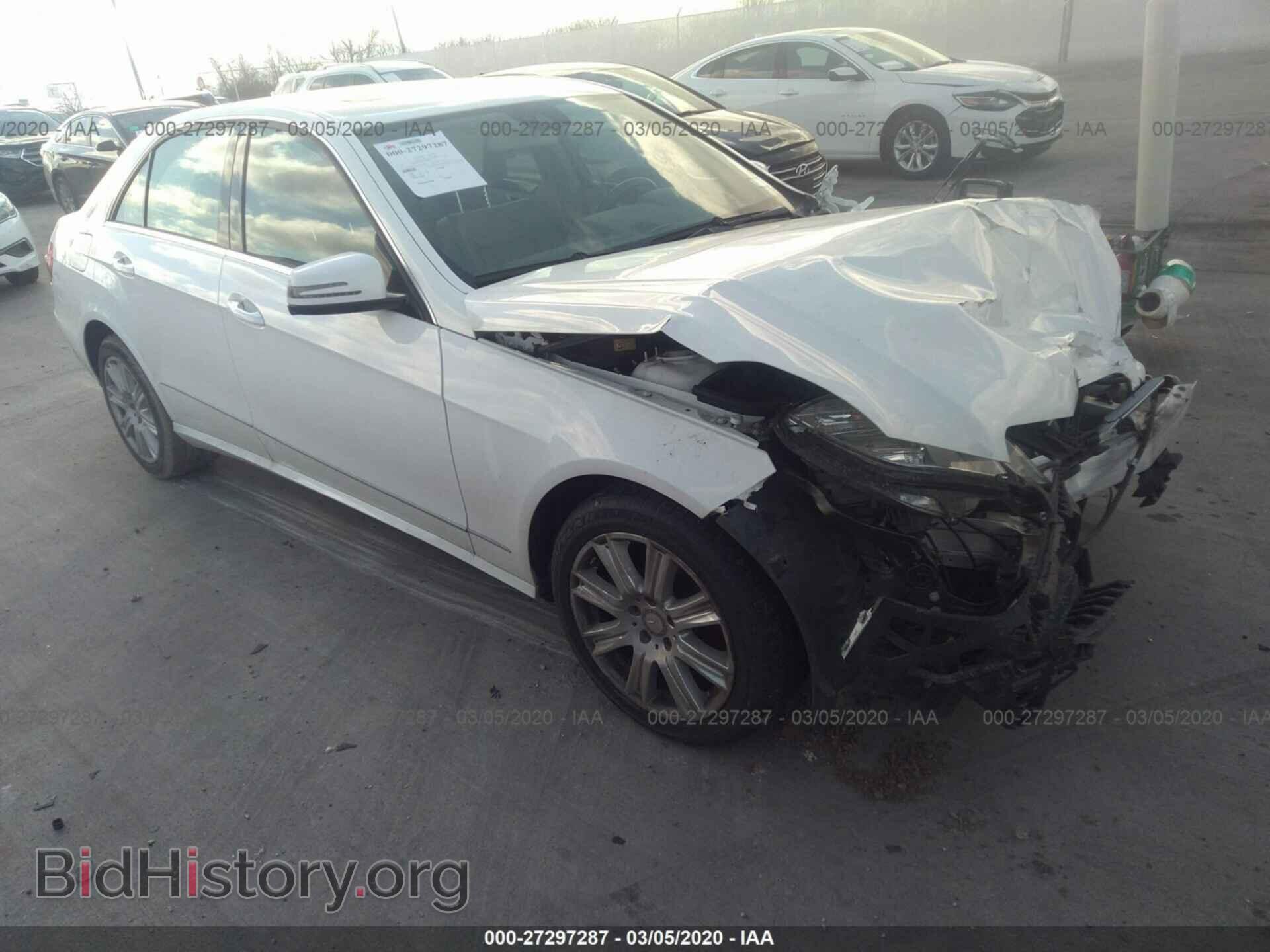 Photo WDDHF5KB4DA716564 - MERCEDES-BENZ E 2013