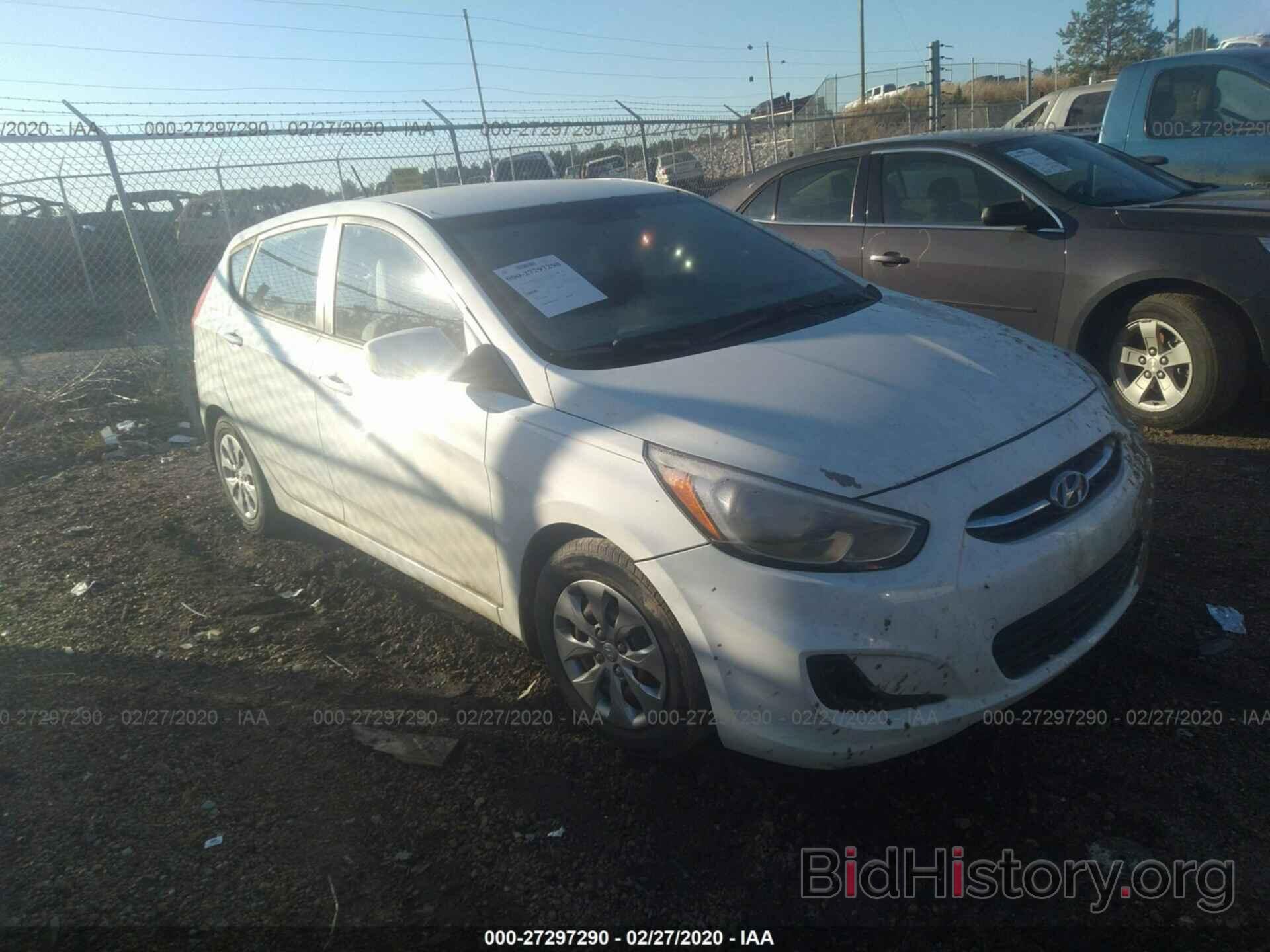 Photo KMHCT5AE0FU211790 - HYUNDAI ACCENT 2015