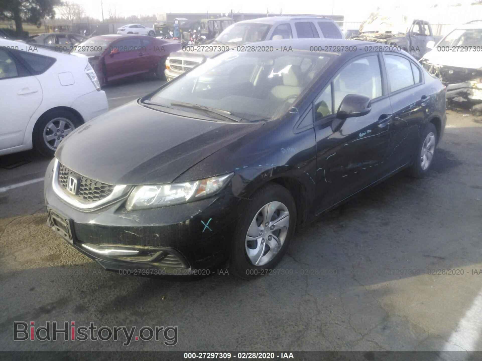 2013 HONDA CIVIC - VIN: 19XFB2F58DE214654 - Фото 2