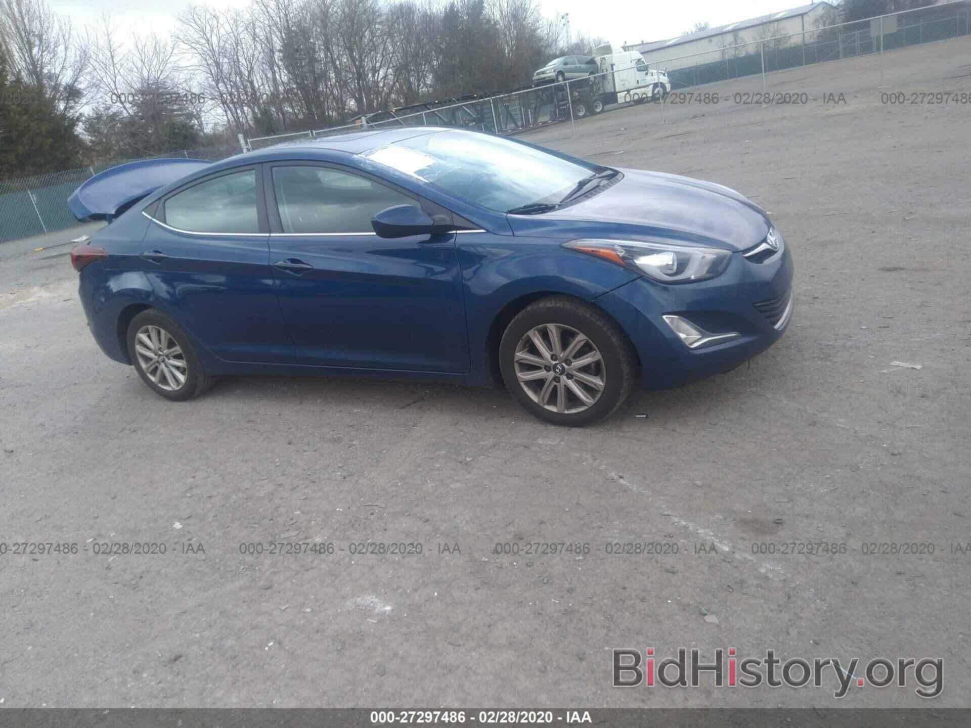 Photo 5NPDH4AEXFH569977 - HYUNDAI ELANTRA 2015