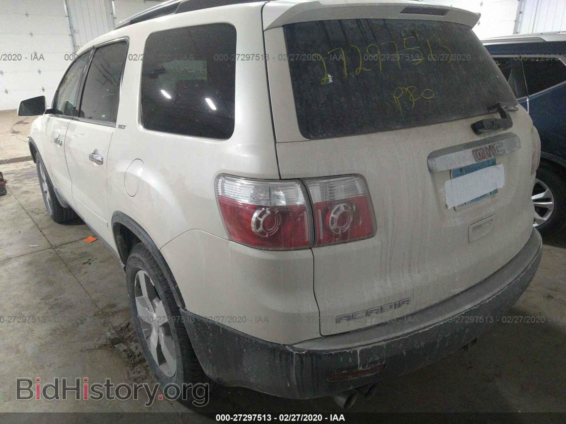 2009 GMC ACADIA - VIN: 1GKER23D39J102149 - Фото 3