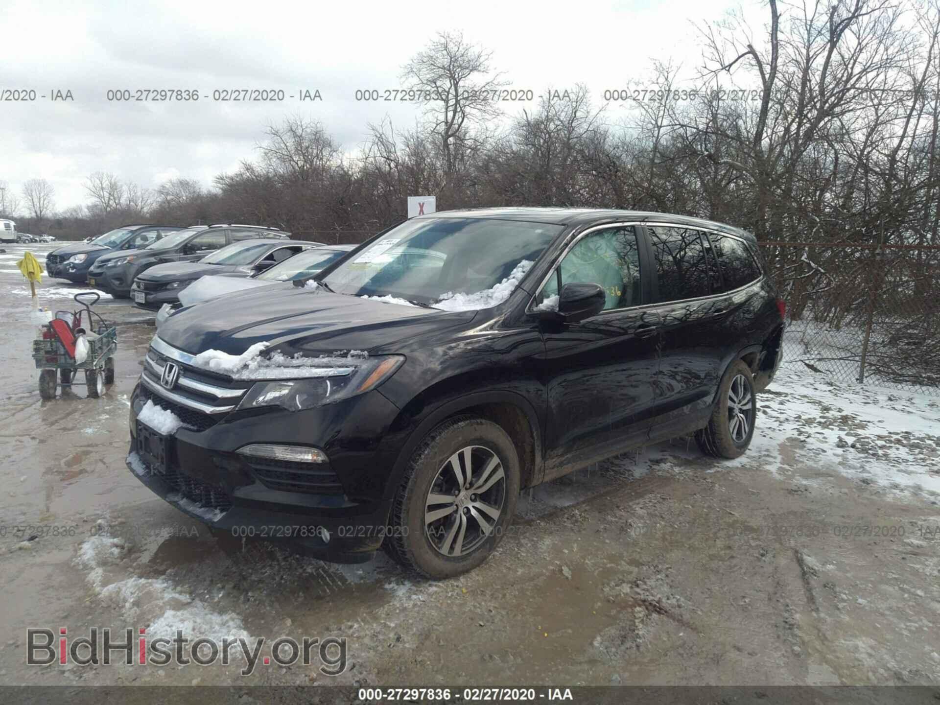 2016 HONDA PILOT - VIN: 5FNYF6H81GB068043 - Фото 2