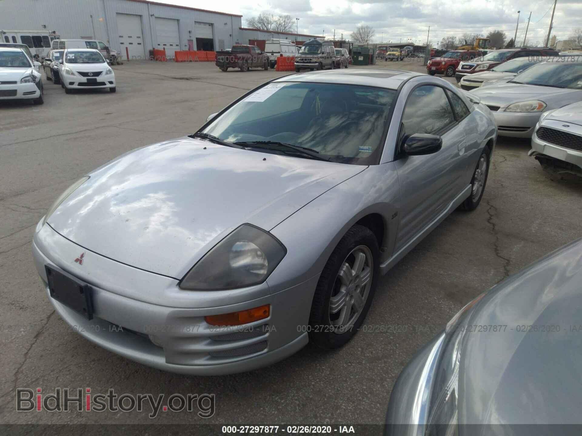 2000 MITSUBISHI ECLIPSE - VIN: 4A3AC54L0YE126996 - Photo 2