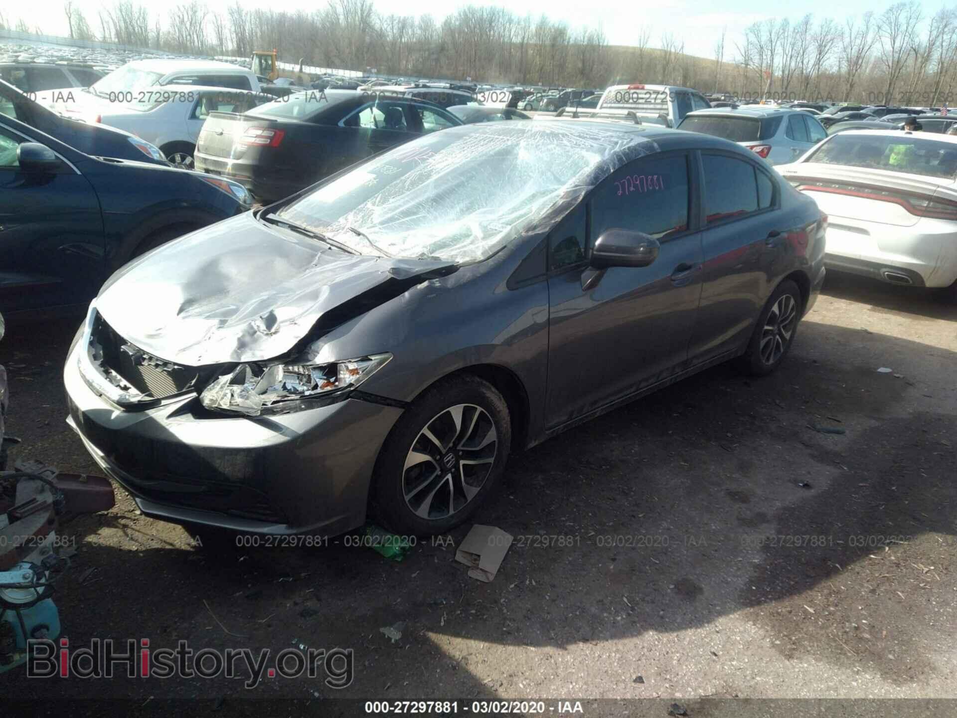 2014 HONDA CIVIC - VIN: 19XFB2F80EE014752 - Фото 2