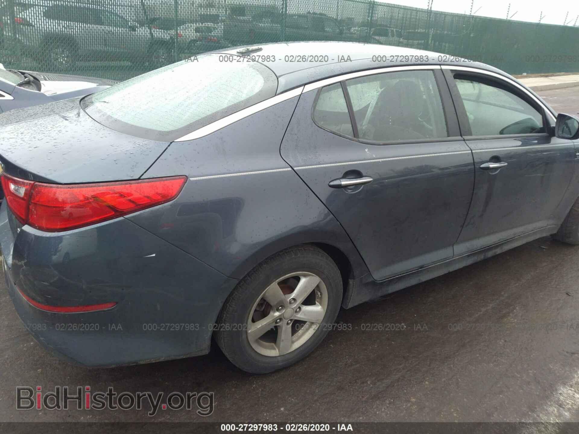 2015 KIA OPTIMA - VIN: KNAGM4A7XF5577536 - Фото 4