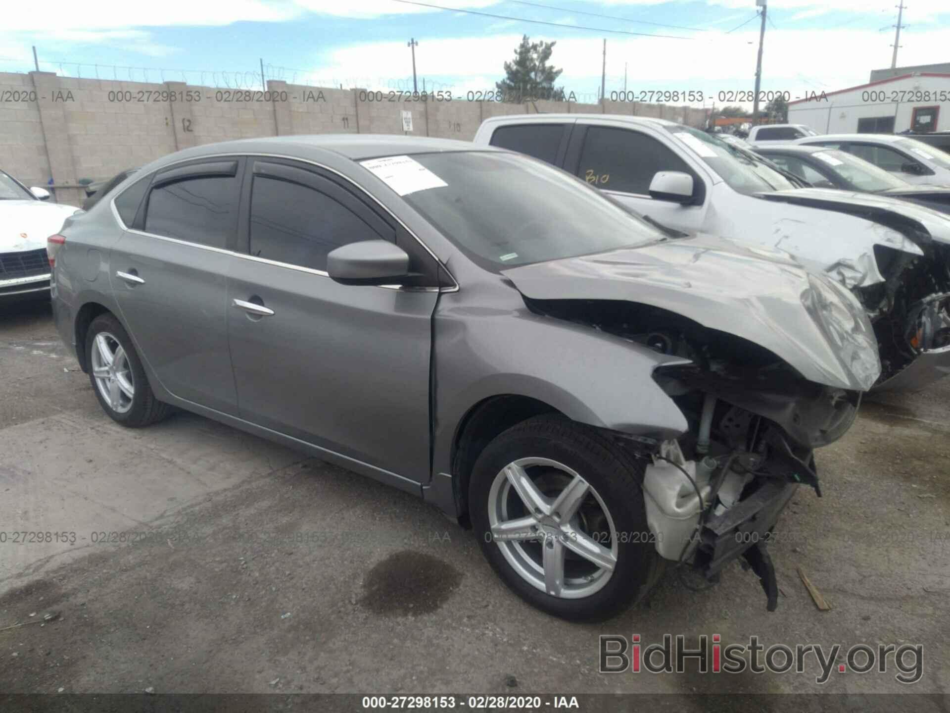 Photo 3N1AB7AP3DL744254 - NISSAN SENTRA 2013