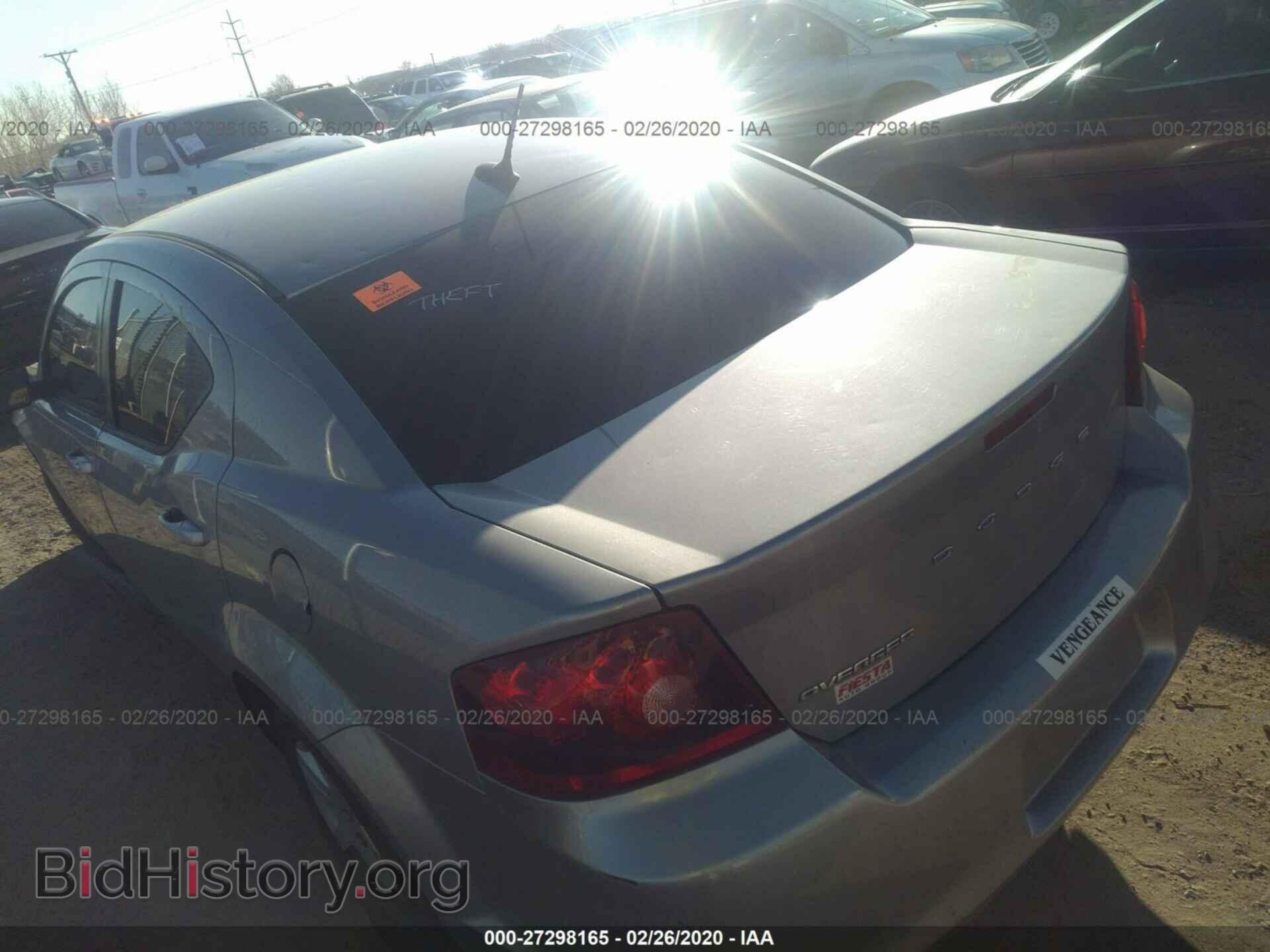 2013 DODGE AVENGER - VIN: 1C3CDZAB1DN628667 - Фото 3