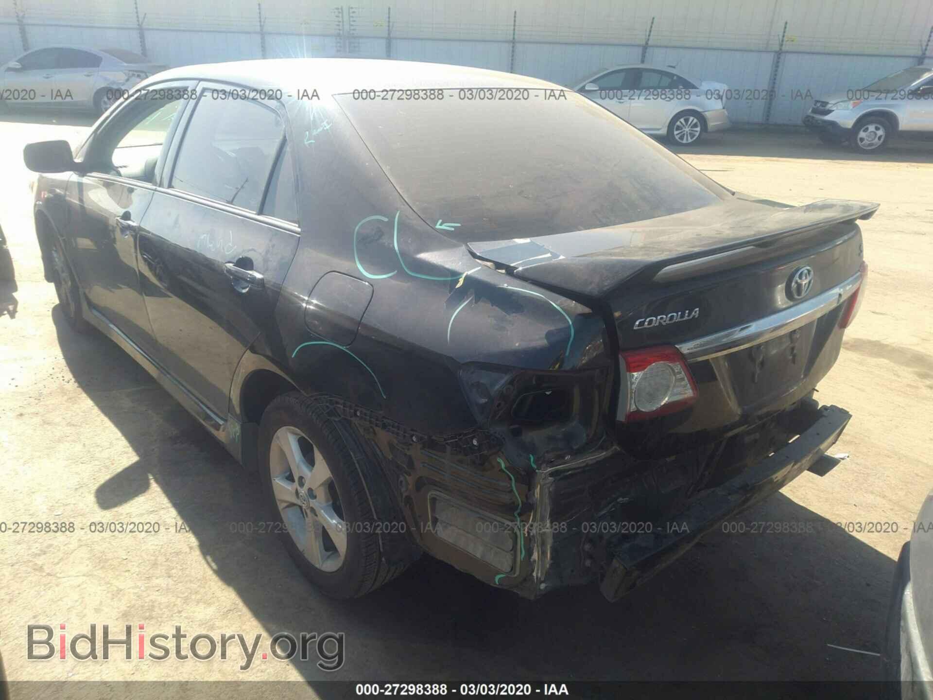 2013 TOYOTA COROLLA - VIN: 5YFBU4EE2DP196625 - Фото 3