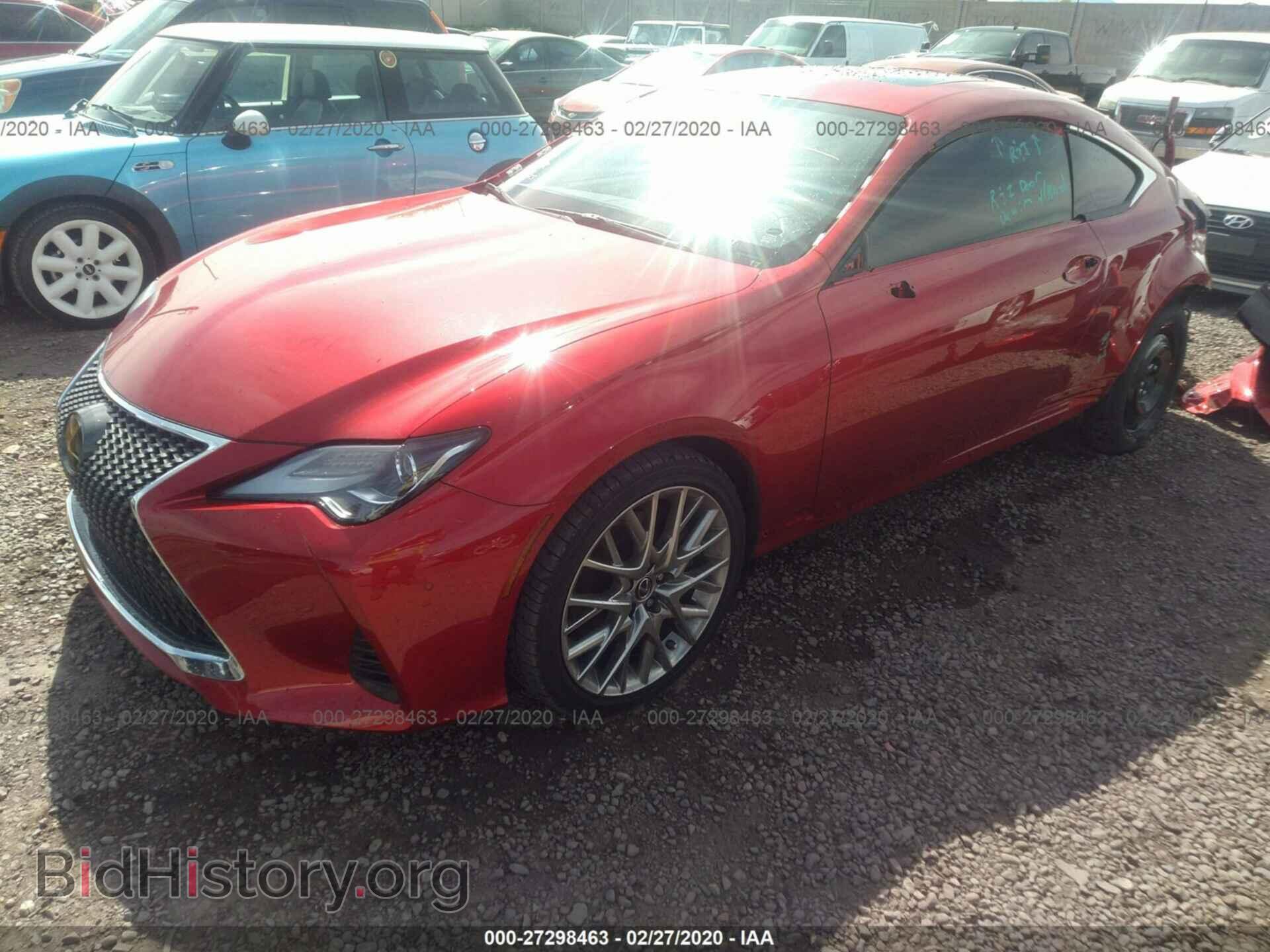 2019 LEXUS RC - VIN: JTHHA5BC6K5010069 - Фото 2