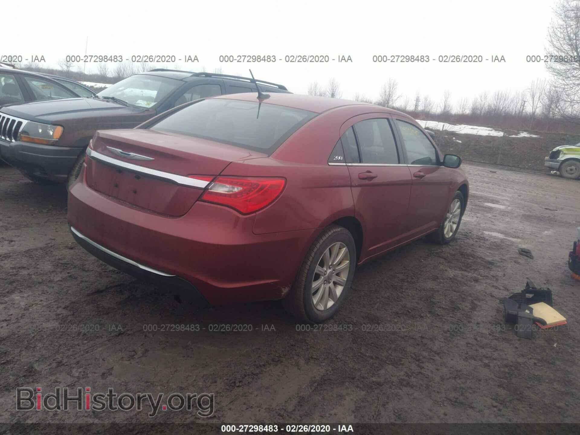 2013 CHRYSLER 200 - VIN: 1C3CCBBB7DN594890 - Фото 4