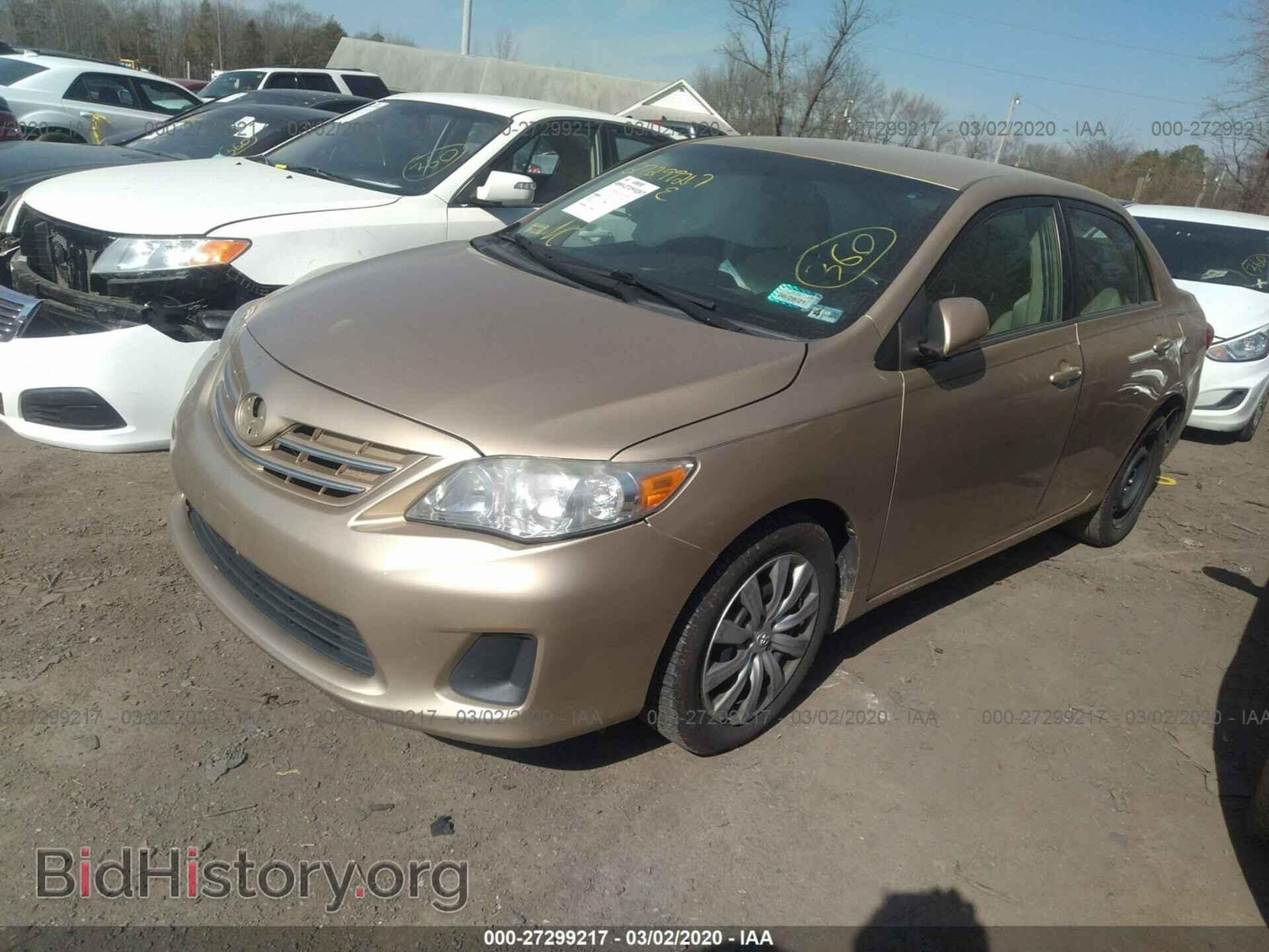 2013 TOYOTA COROLLA - VIN: 5YFBU4EE6DP209618 - Фото 2