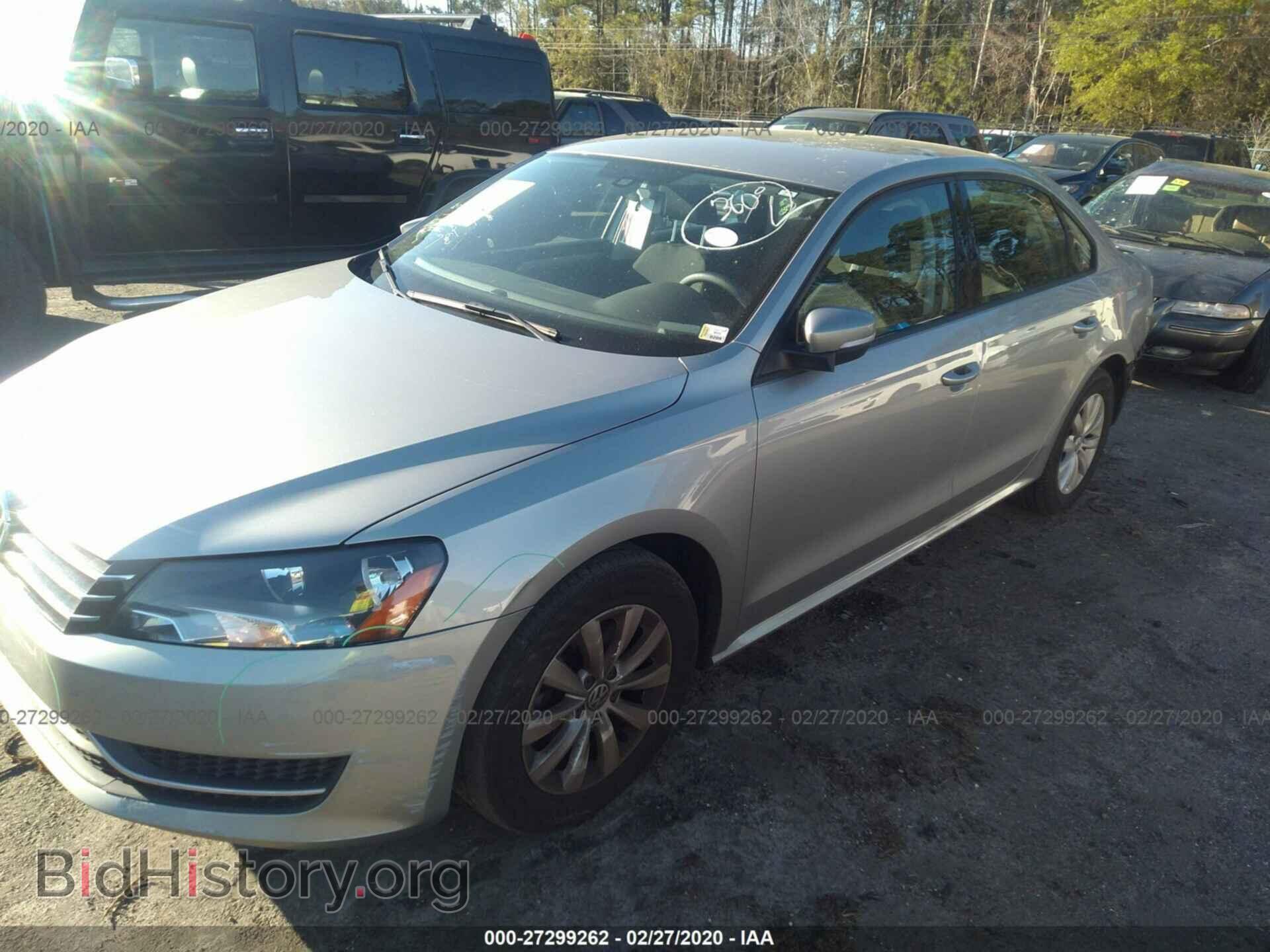 2013 VOLKSWAGEN PASSAT - VIN: 1VWAP7A33DC037580 - Фото 2