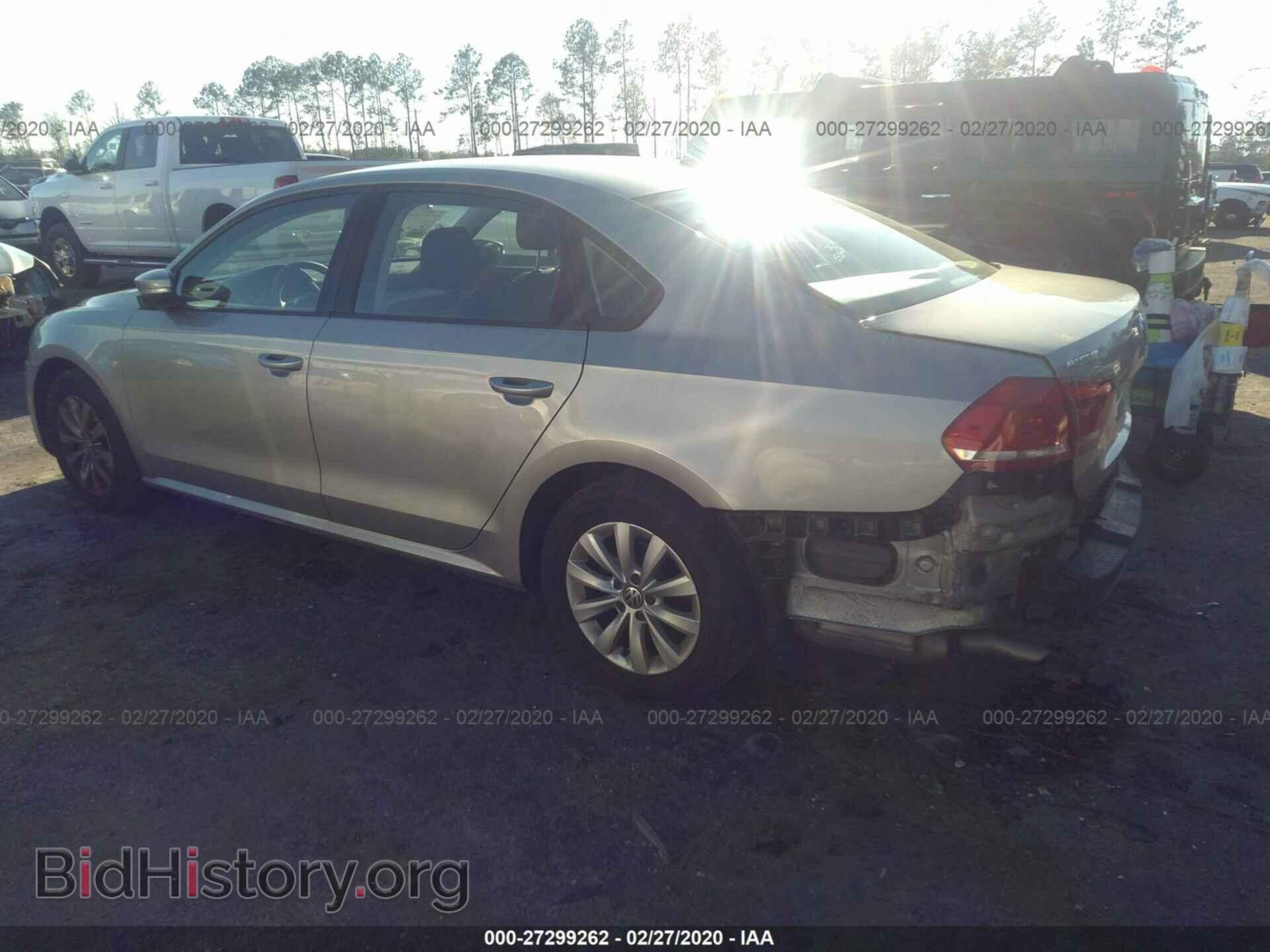 2013 VOLKSWAGEN PASSAT - VIN: 1VWAP7A33DC037580 - Фото 3