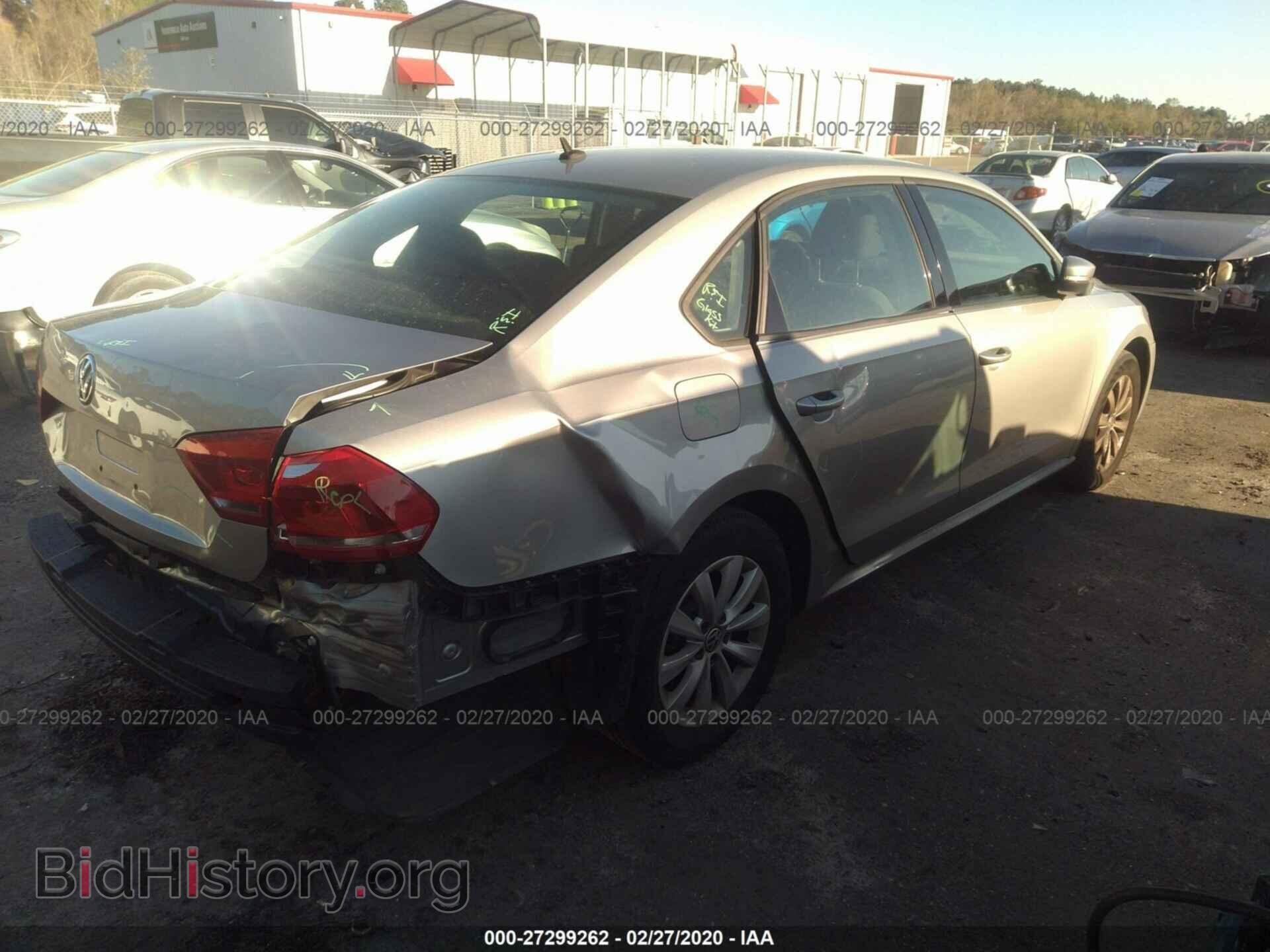 2013 VOLKSWAGEN PASSAT - VIN: 1VWAP7A33DC037580 - Фото 4