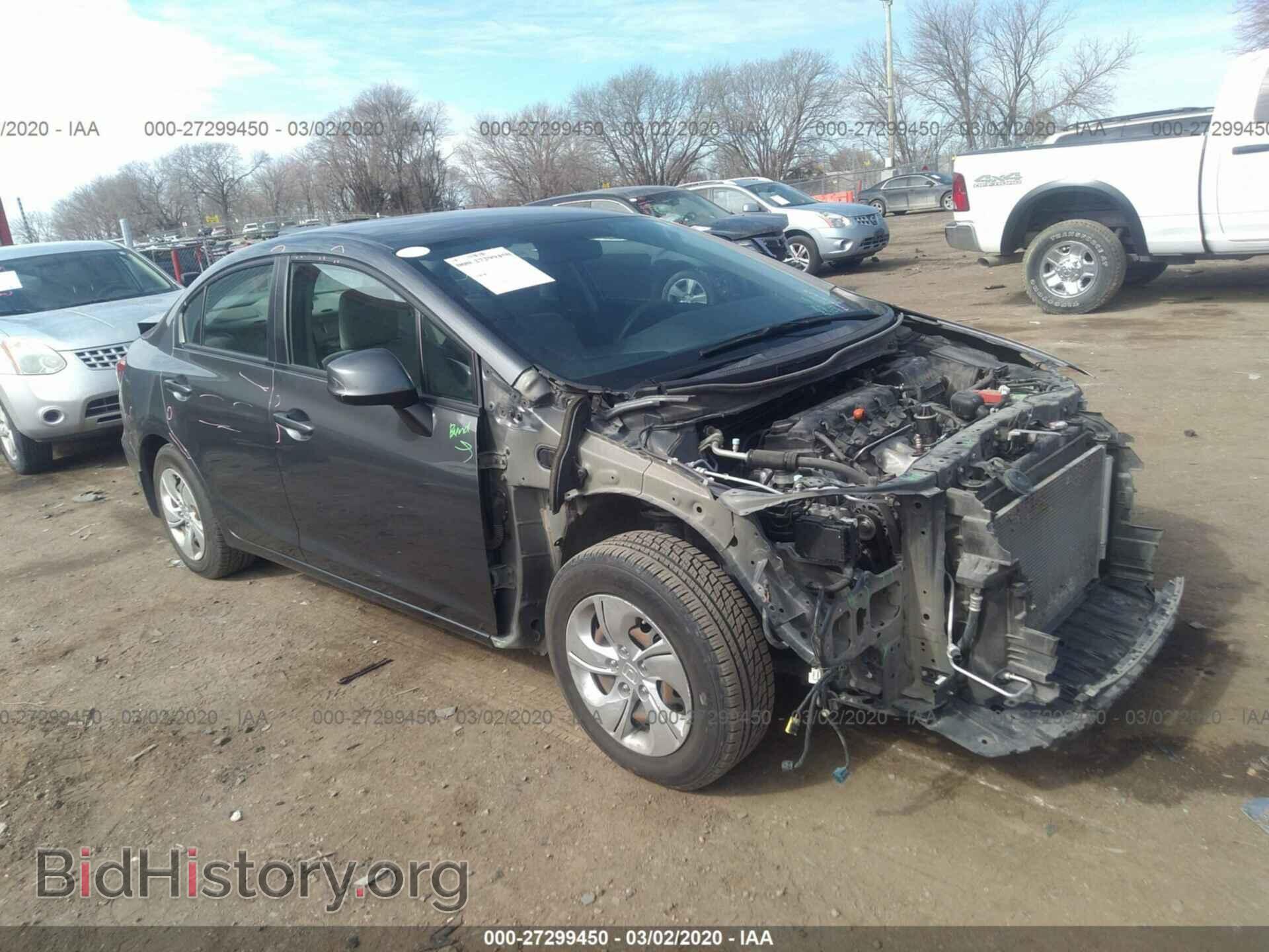 Фотография 2HGFB2F56DH549286 - HONDA CIVIC 2013