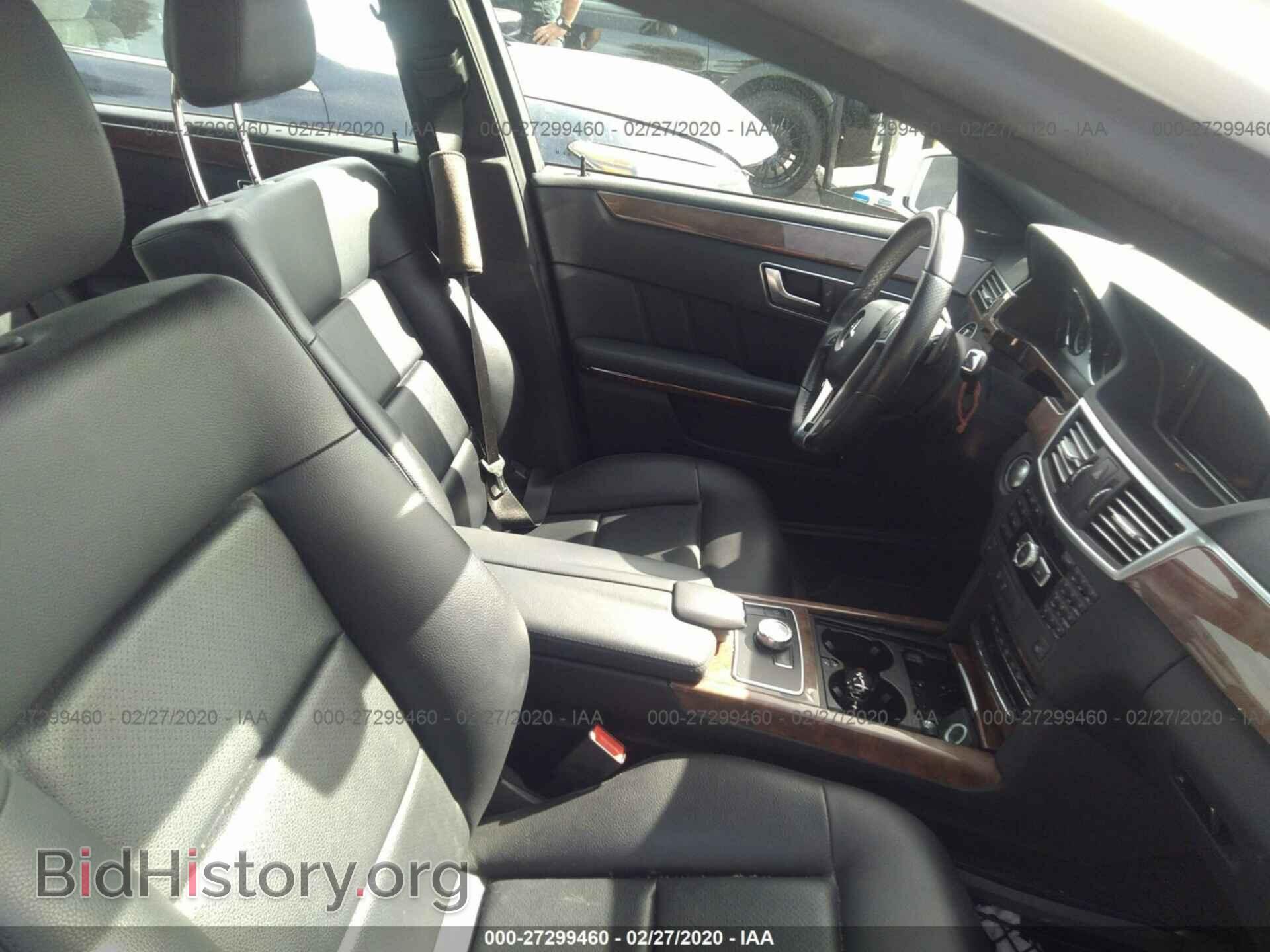 2013 MERCEDES-BENZ E - VIN: WDDHF5KB6DA737206 - Фото 5