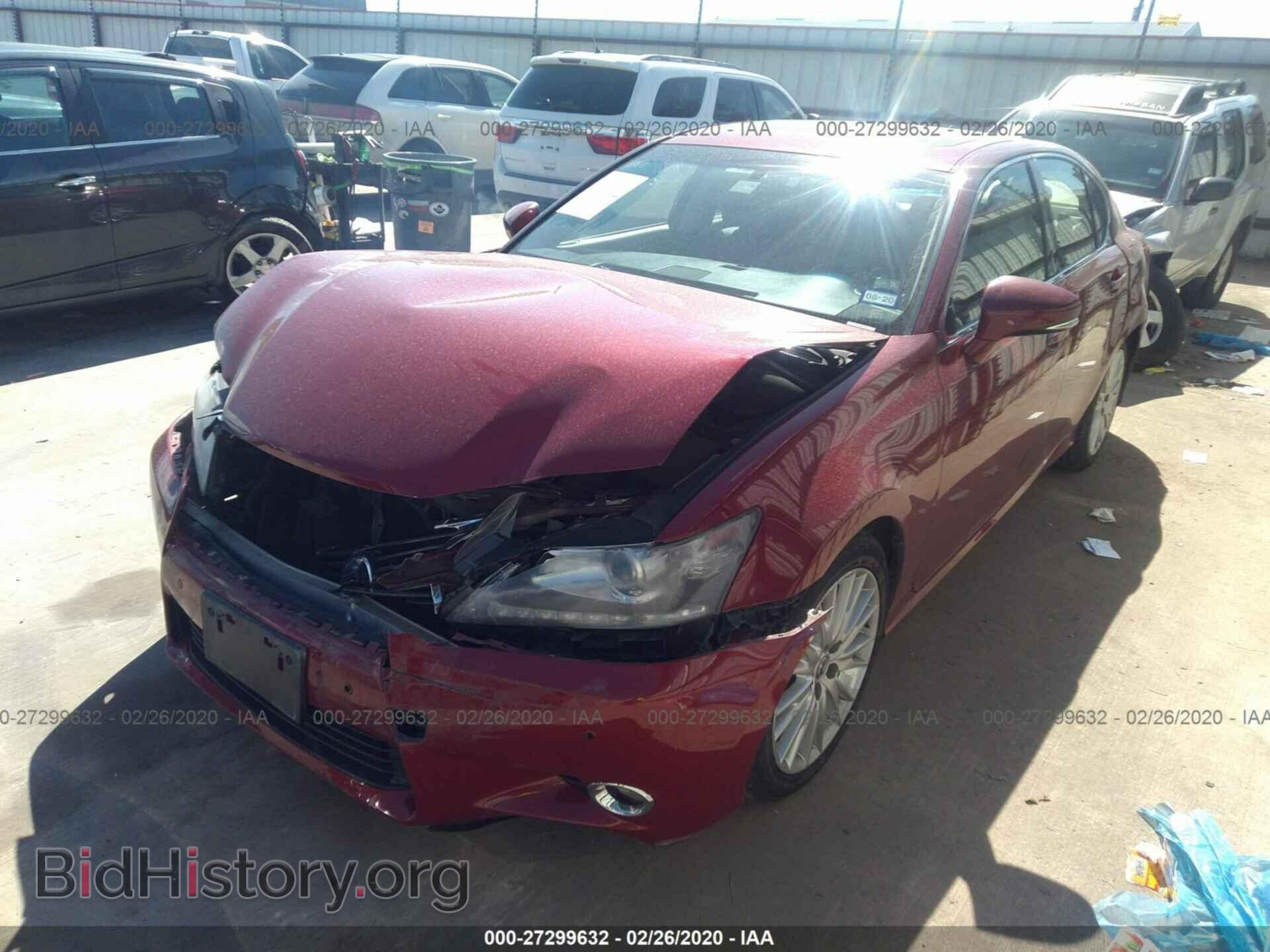 2013 LEXUS GS - VIN: JTHBE1BL0D5014575 - Фото 2