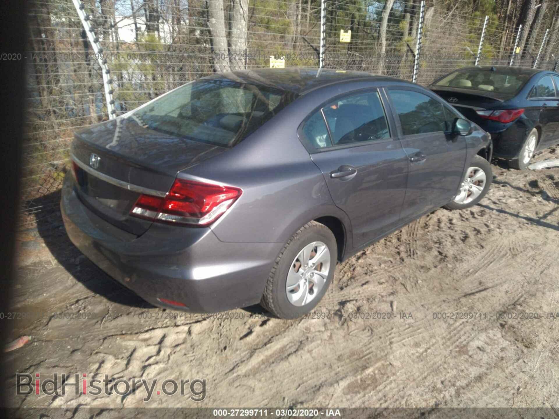 2014 HONDA CIVIC - VIN: 19XFB2F55EE072670 - Фото 4