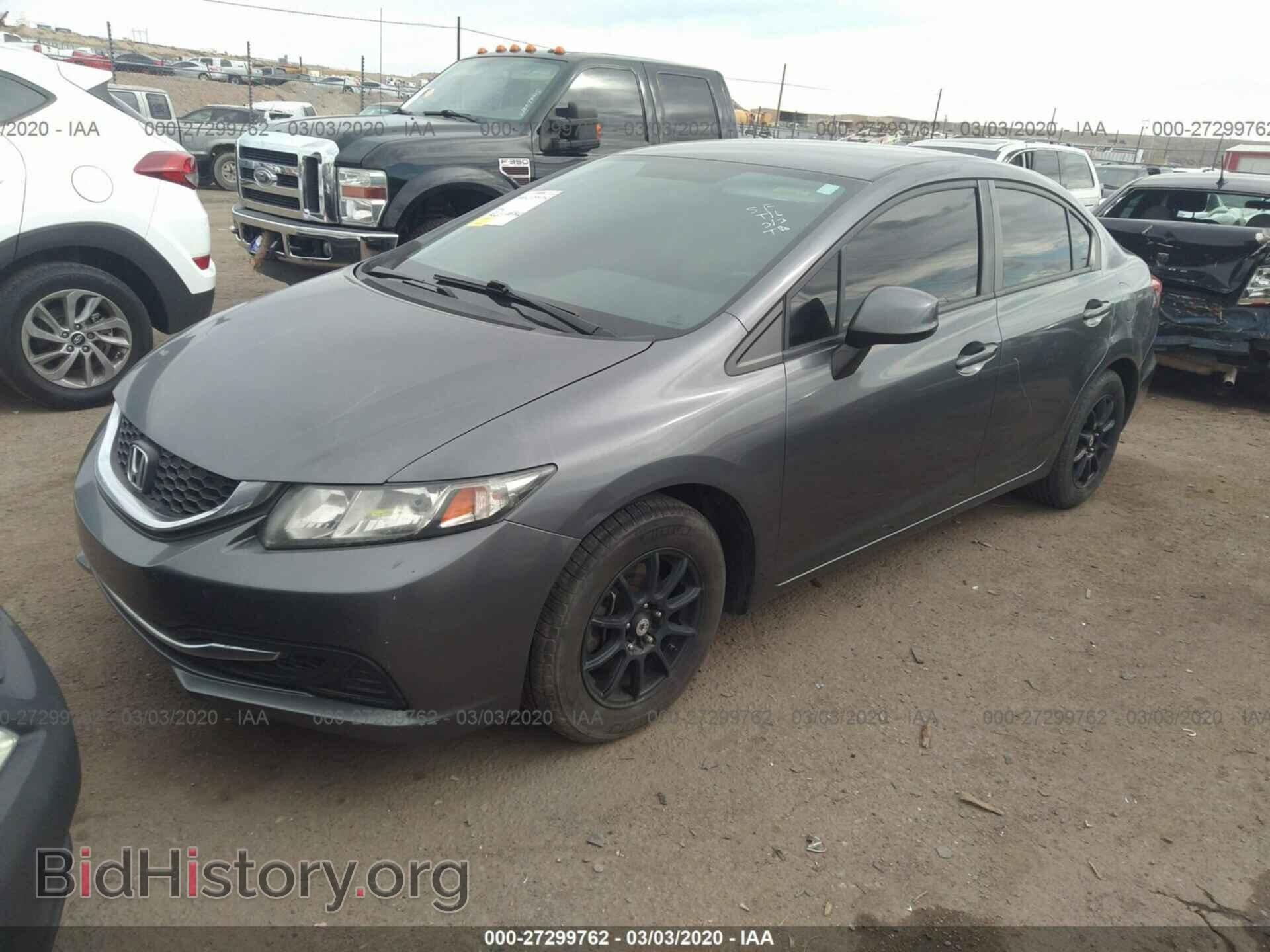 2013 HONDA CIVIC - VIN: 19XFB2F53DE031372 - Фото 2