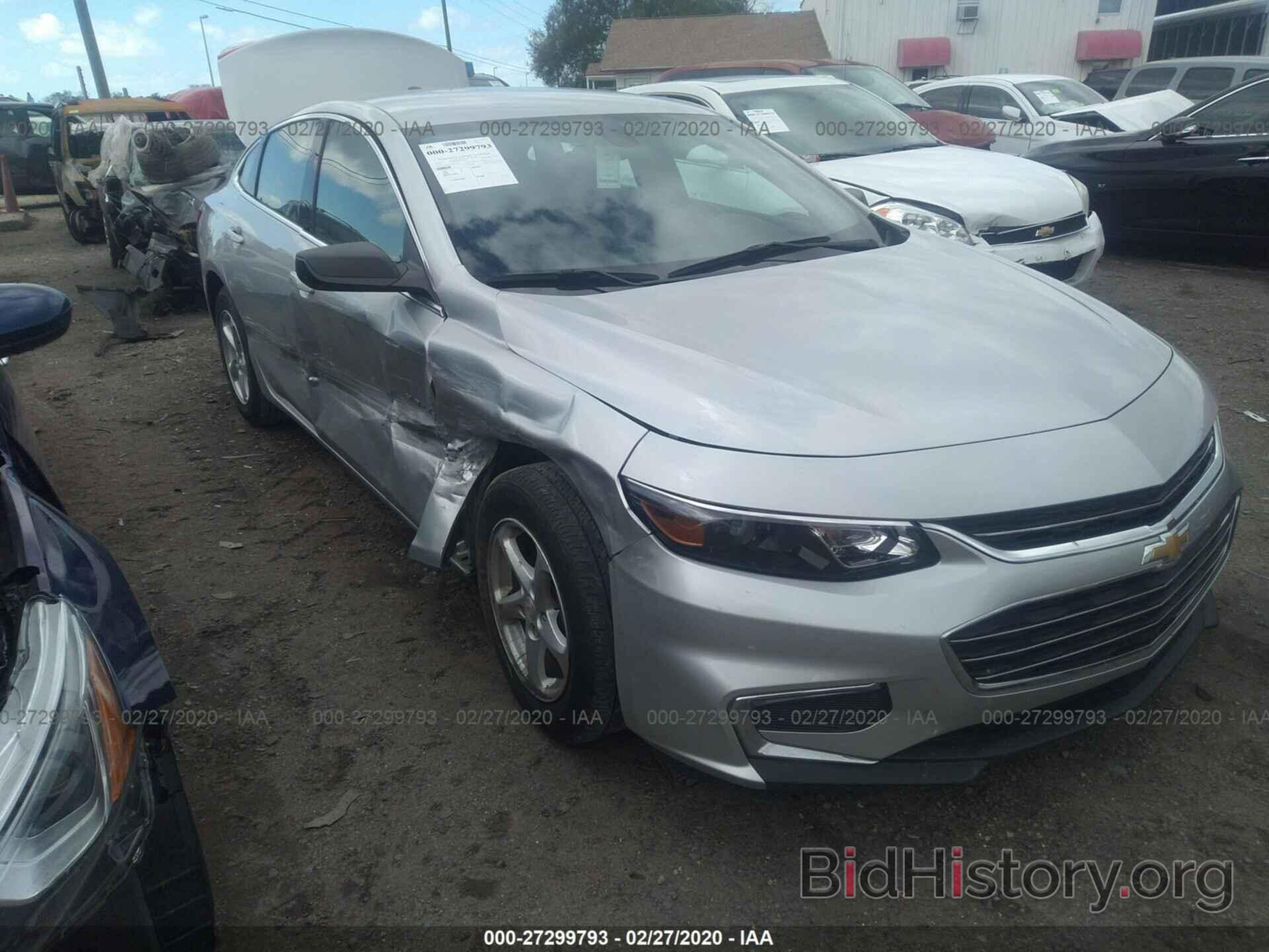 Photo 1G1ZB5ST9JF244307 - CHEVROLET MALIBU 2018