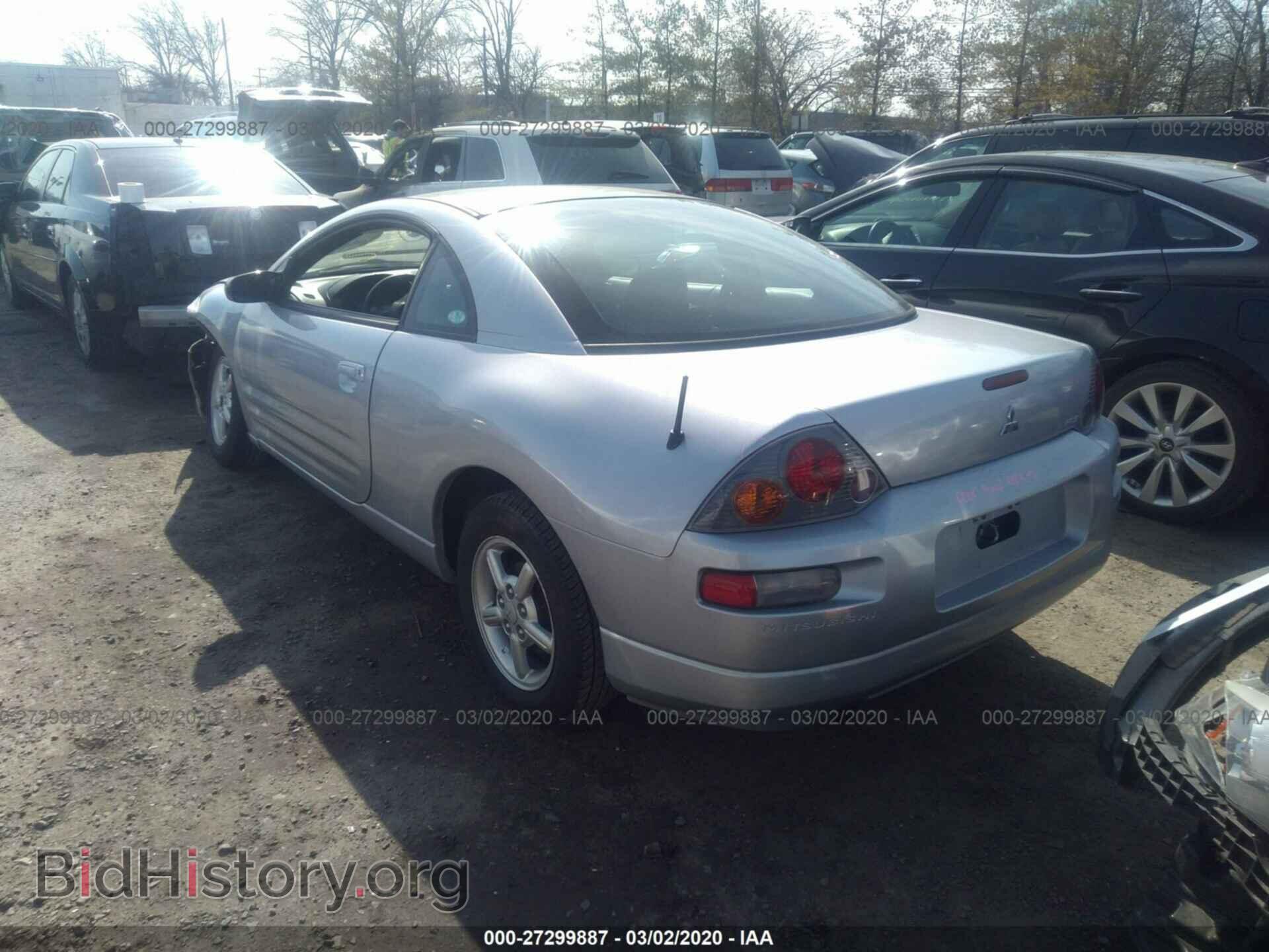 2003 MITSUBISHI ECLIPSE - VIN: 4A3AC34G93E035337 - Фото 3