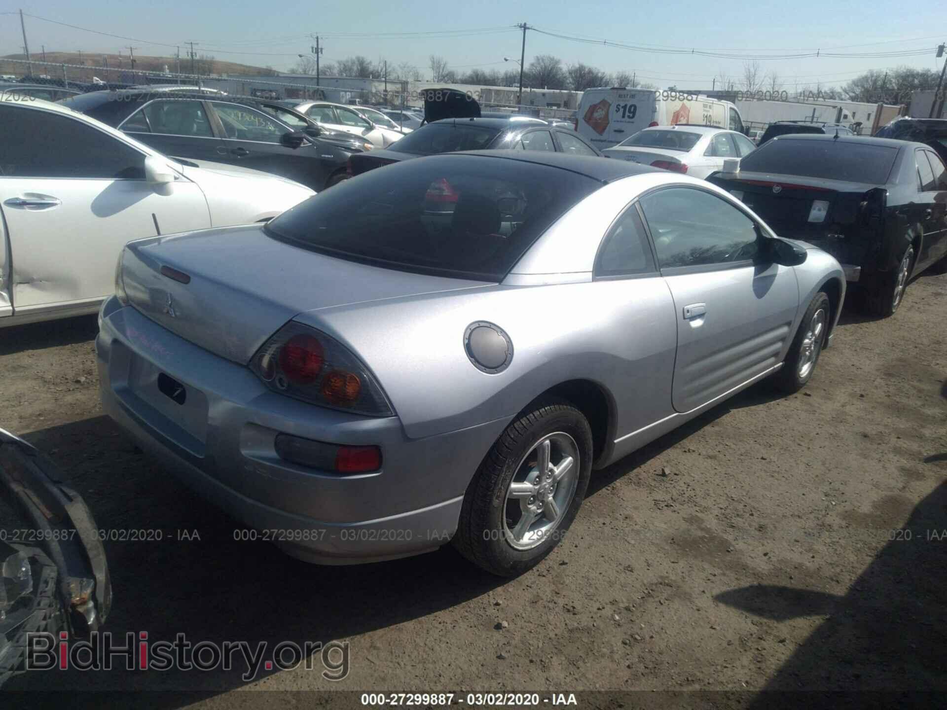 2003 MITSUBISHI ECLIPSE - VIN: 4A3AC34G93E035337 - Фото 4