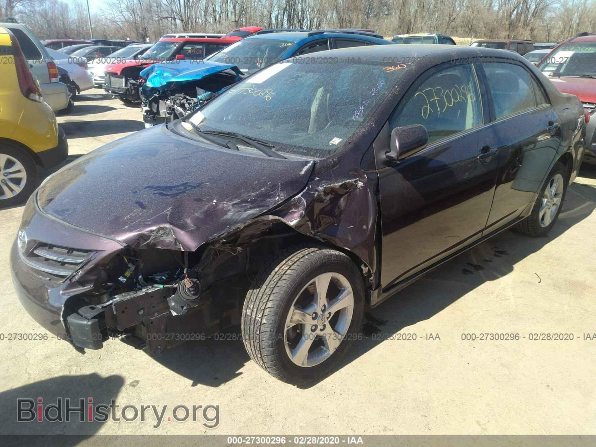 2013 TOYOTA COROLLA - VIN: 2T1BU4EE2DC073200 - Фото 2