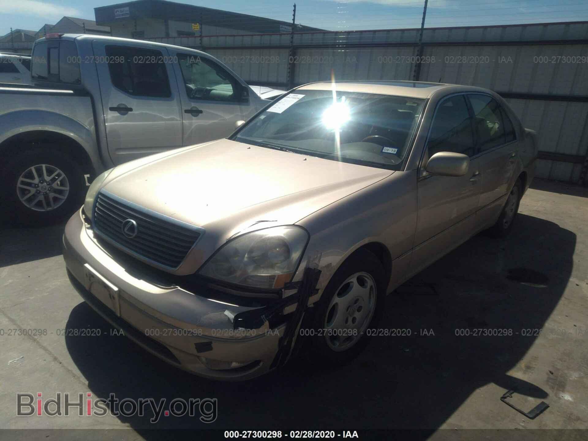 2001 LEXUS LS - VIN: JTHBN30F910036138 - Photo 2