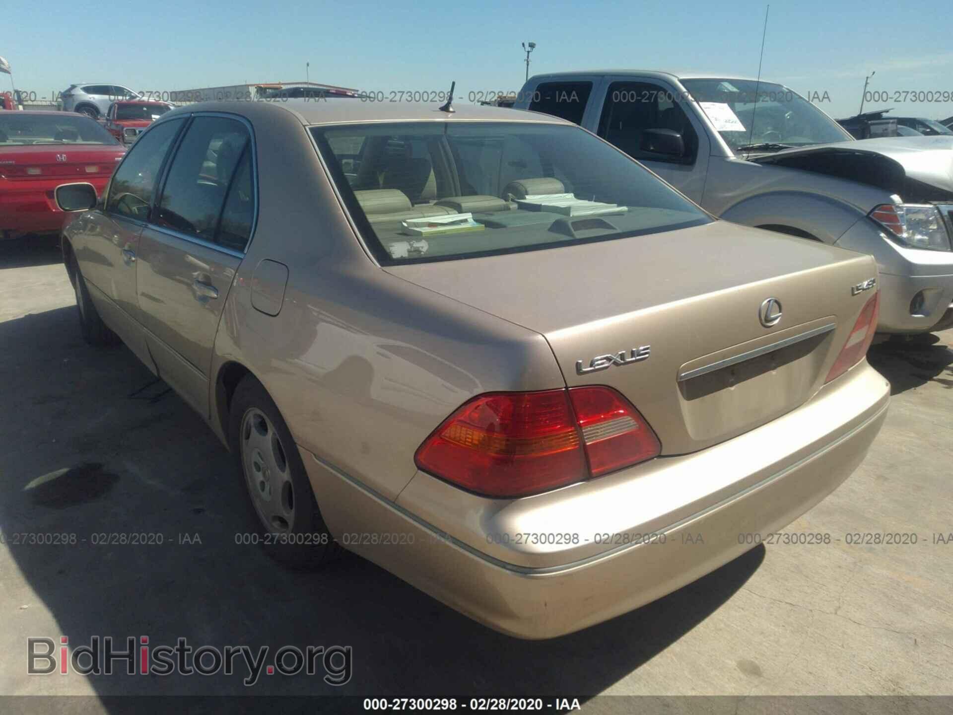 2001 LEXUS LS - VIN: JTHBN30F910036138 - Photo 3