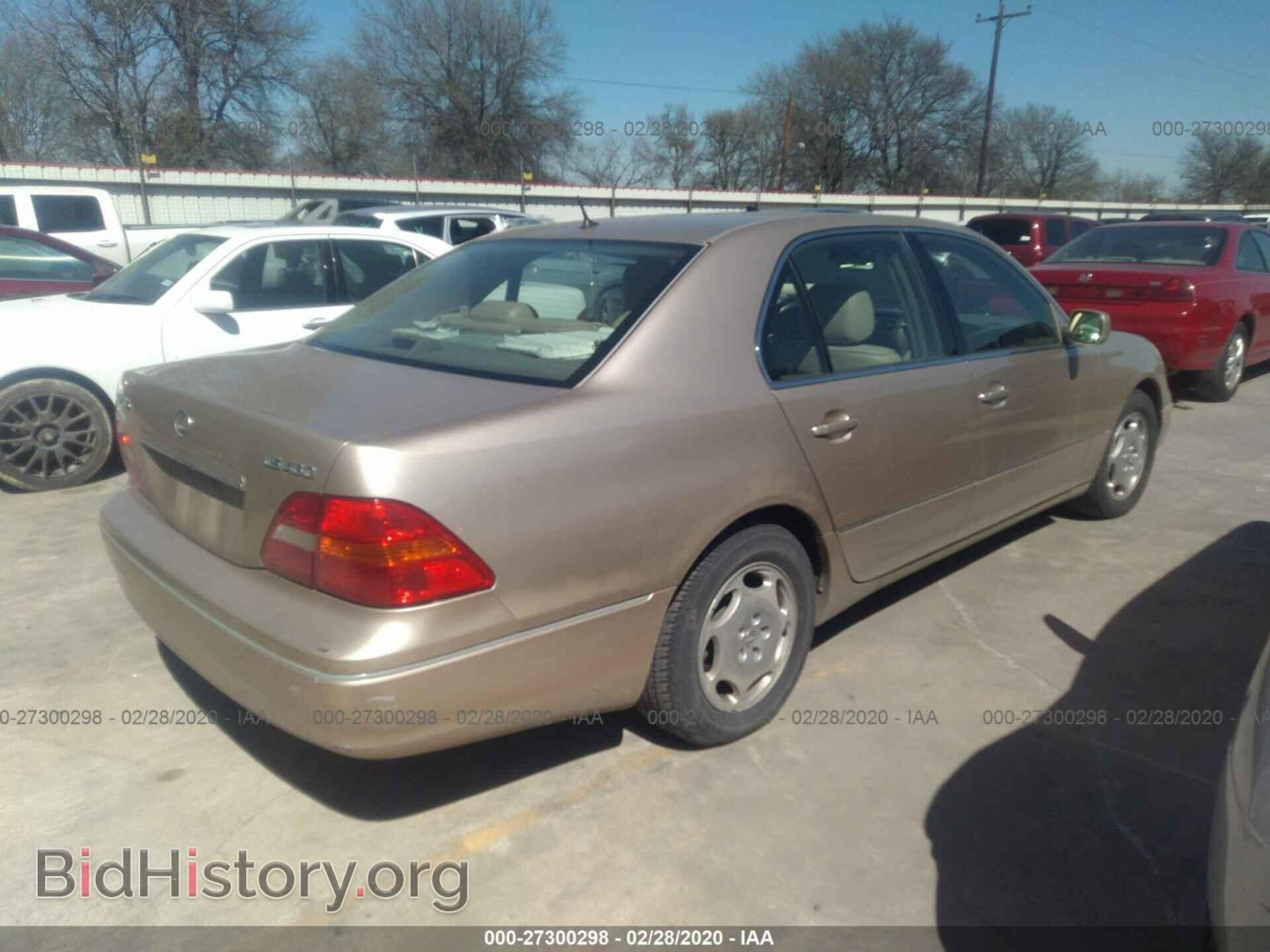 2001 LEXUS LS - VIN: JTHBN30F910036138 - Photo 4