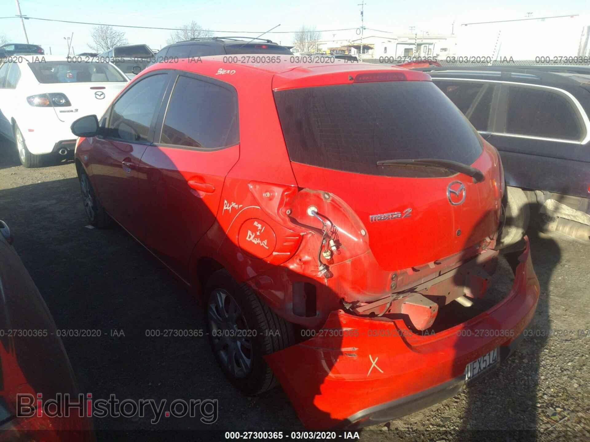 2011 MAZDA MAZDA2 - VIN: JM1DE1HZ2B0130697 - Фото 3