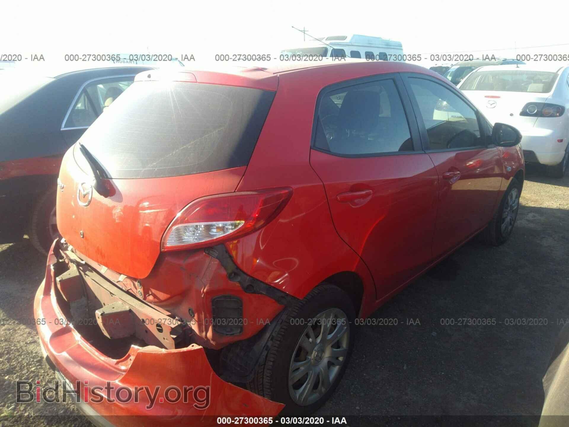 2011 MAZDA MAZDA2 - VIN: JM1DE1HZ2B0130697 - Фото 4