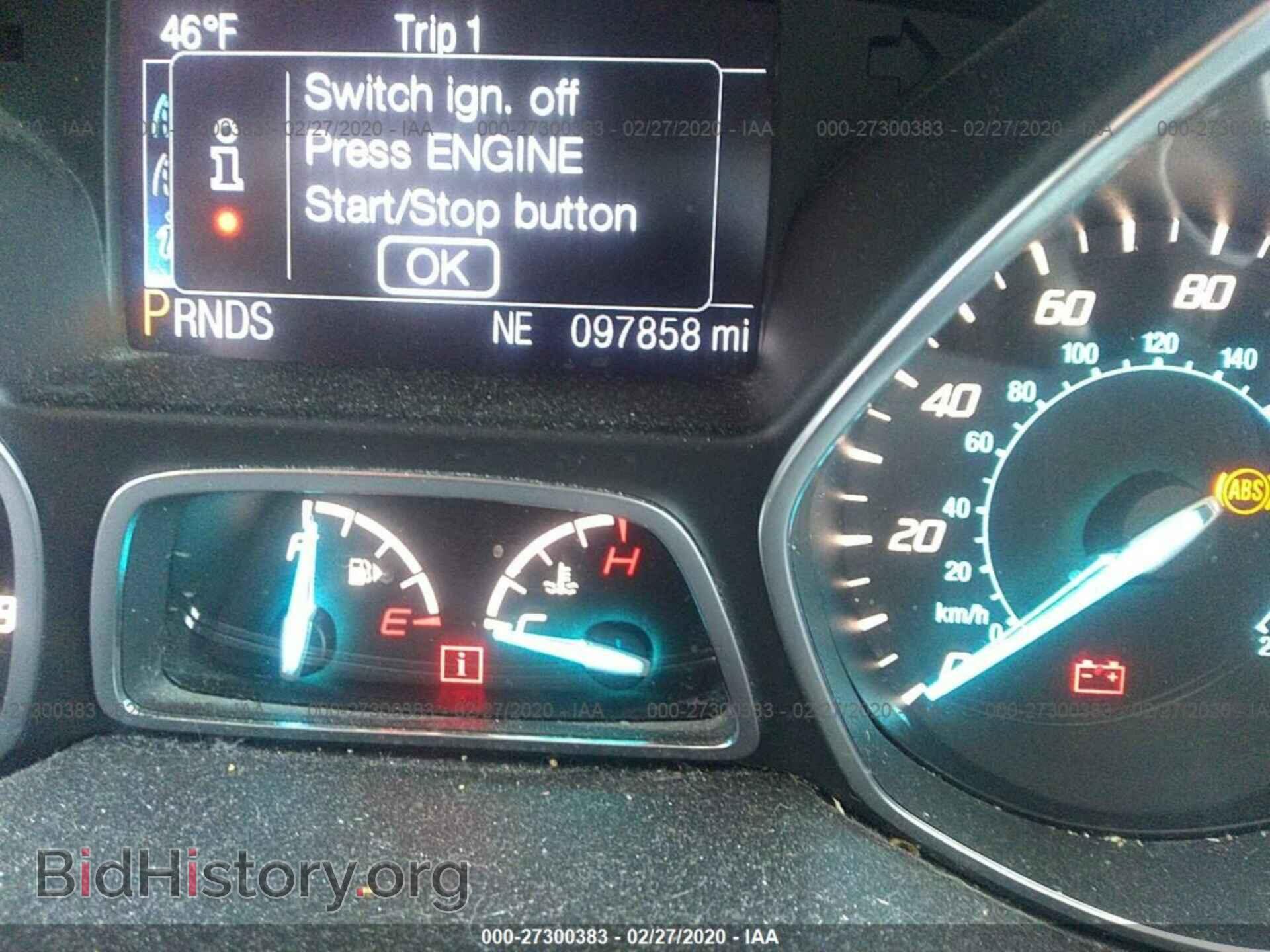 2014 FORD ESCAPE - VIN: 1FMCU0J9XEUB38896 - Фото 7
