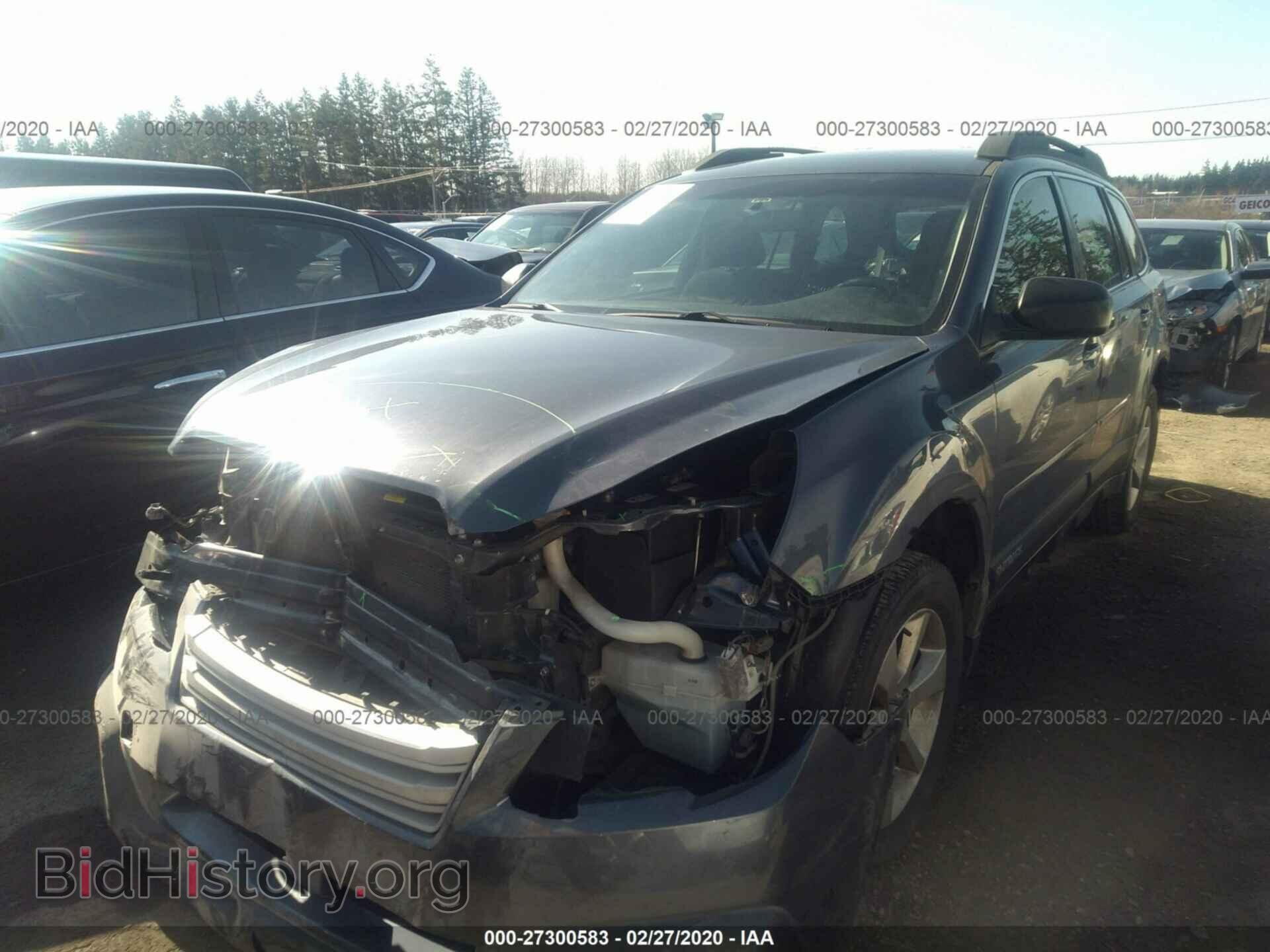 2014 SUBARU OUTBACK - VIN: 4S4BRBAC7E3267138 - Фото 2