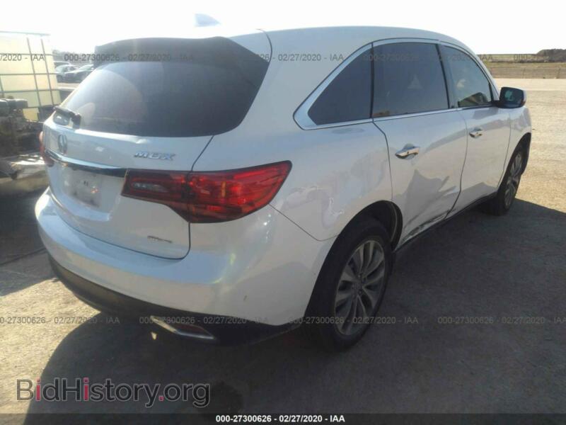 2014 Acura MDX (VIN 5FRYD4H48EB022728) — фото 4 из 11