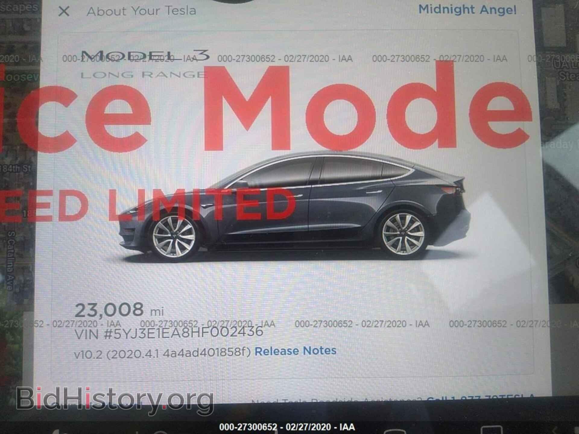 2017 TESLA MODEL 3 - VIN: 5YJ3E1EA8HF002436 - Фото 7