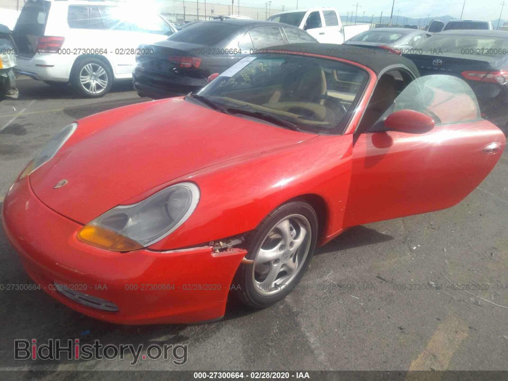 1998 PORSCHE BOXSTER - VIN: WP0CA2989WS620504 - Фото 2